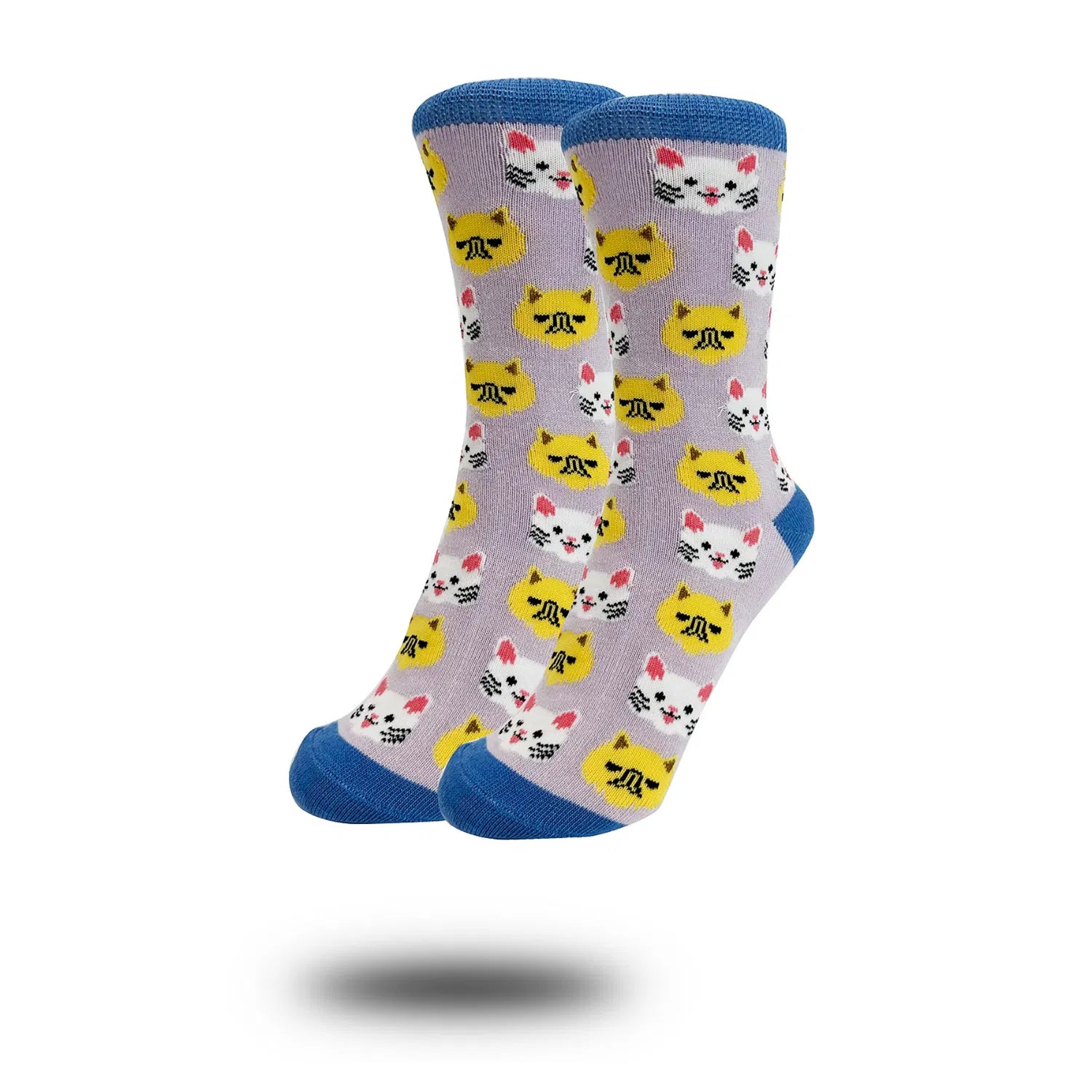 SK-24 Cute Kitty Print Bamboo Socks