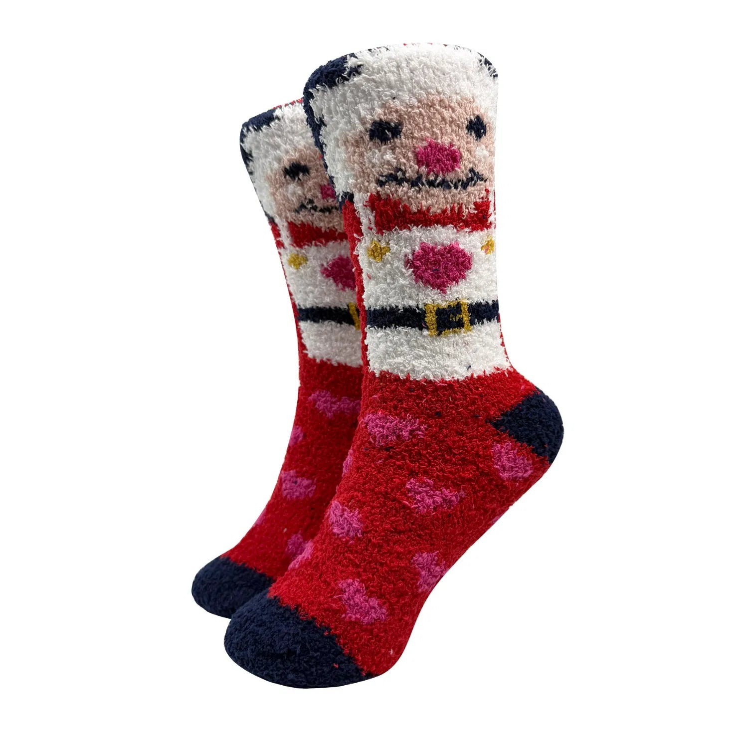 SK-34 Santa Claus Christmas Themed Fluffy Socks