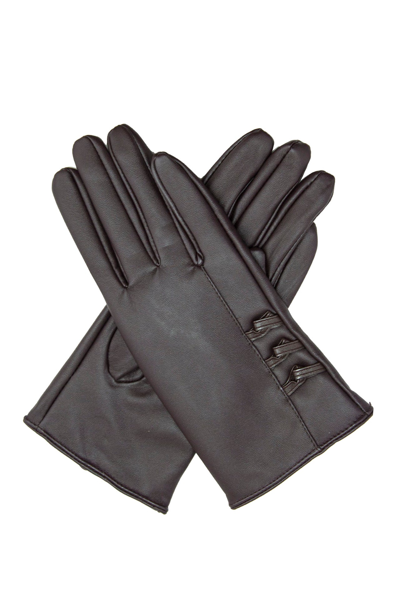 14180-1 High Quality PU Leather Gloves