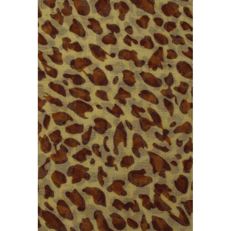 SF1852-515 Viscose Leopard Print Scarf