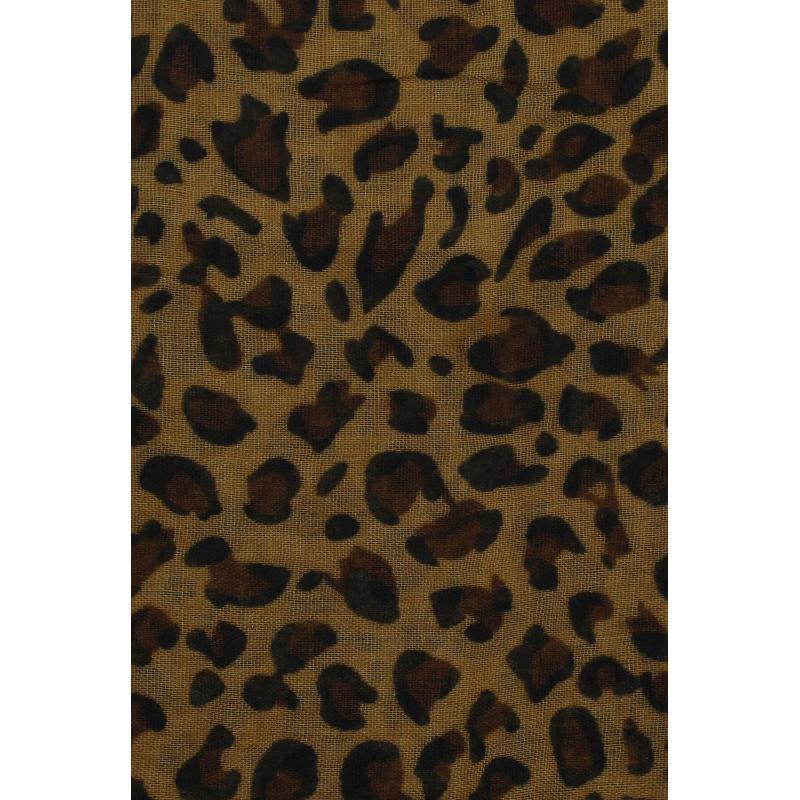 SF1852-515 Viscose Leopard Print Scarf