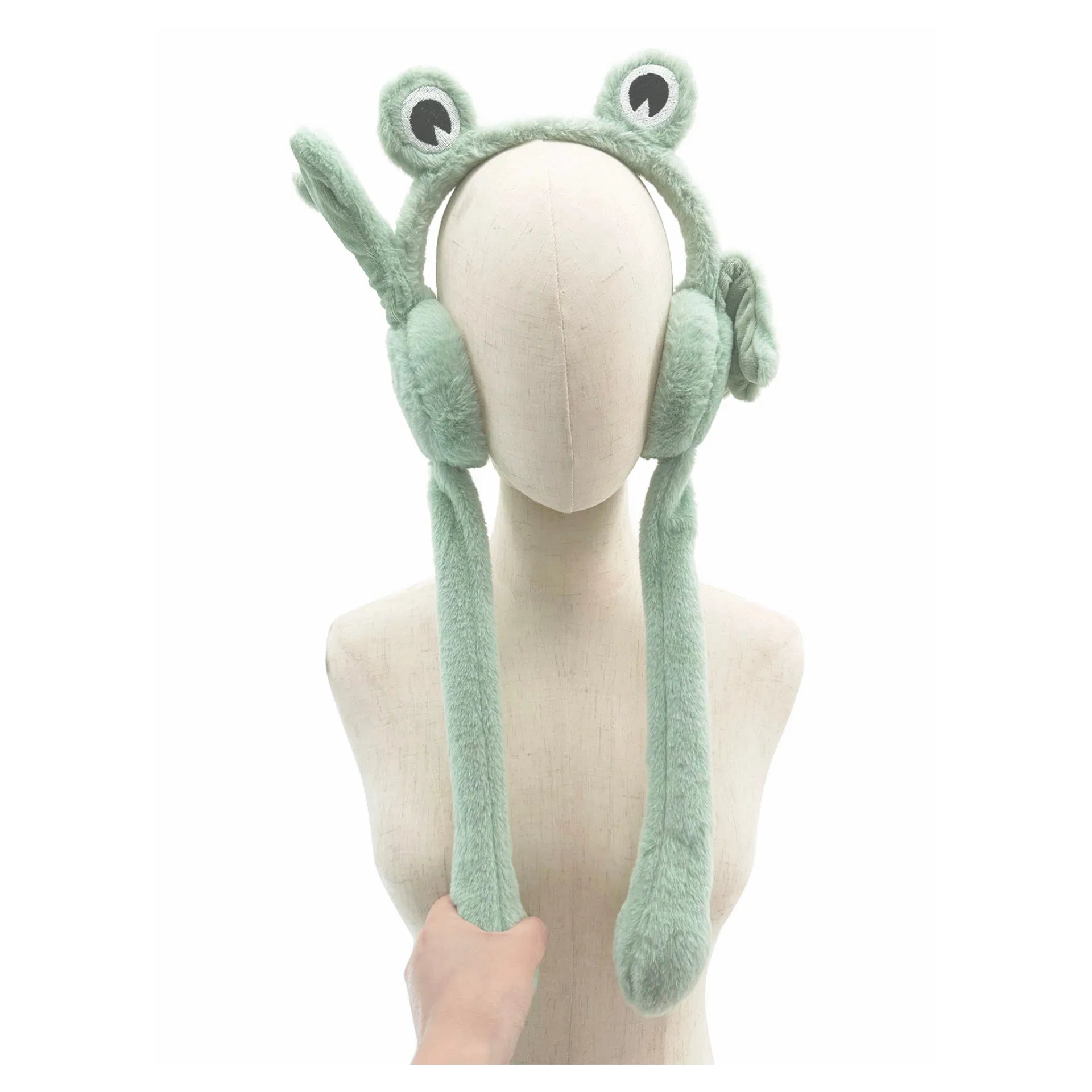 EM2498-101 Froggy Eyes Earmuffs with Flappy Ears