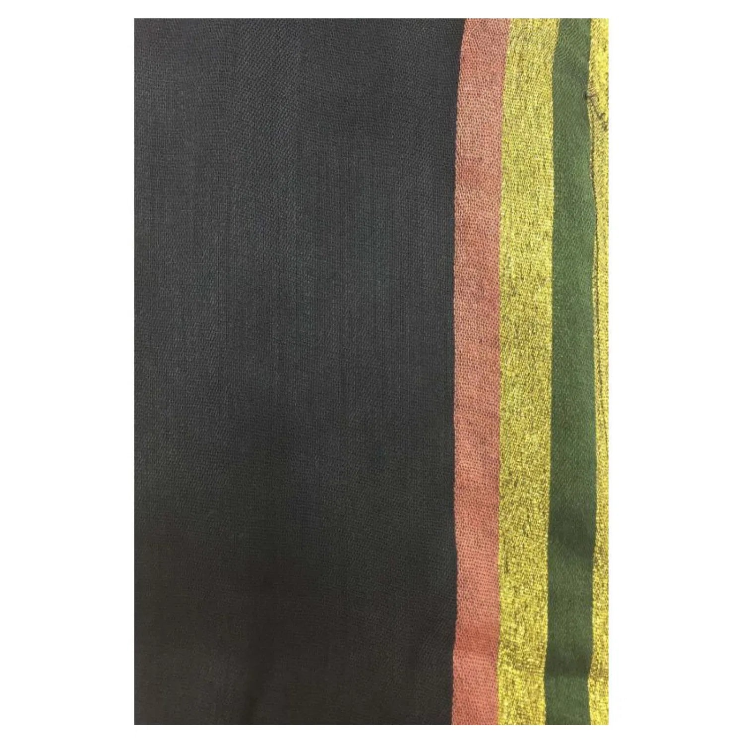 QF1603 Colour Pashmina with Stripes