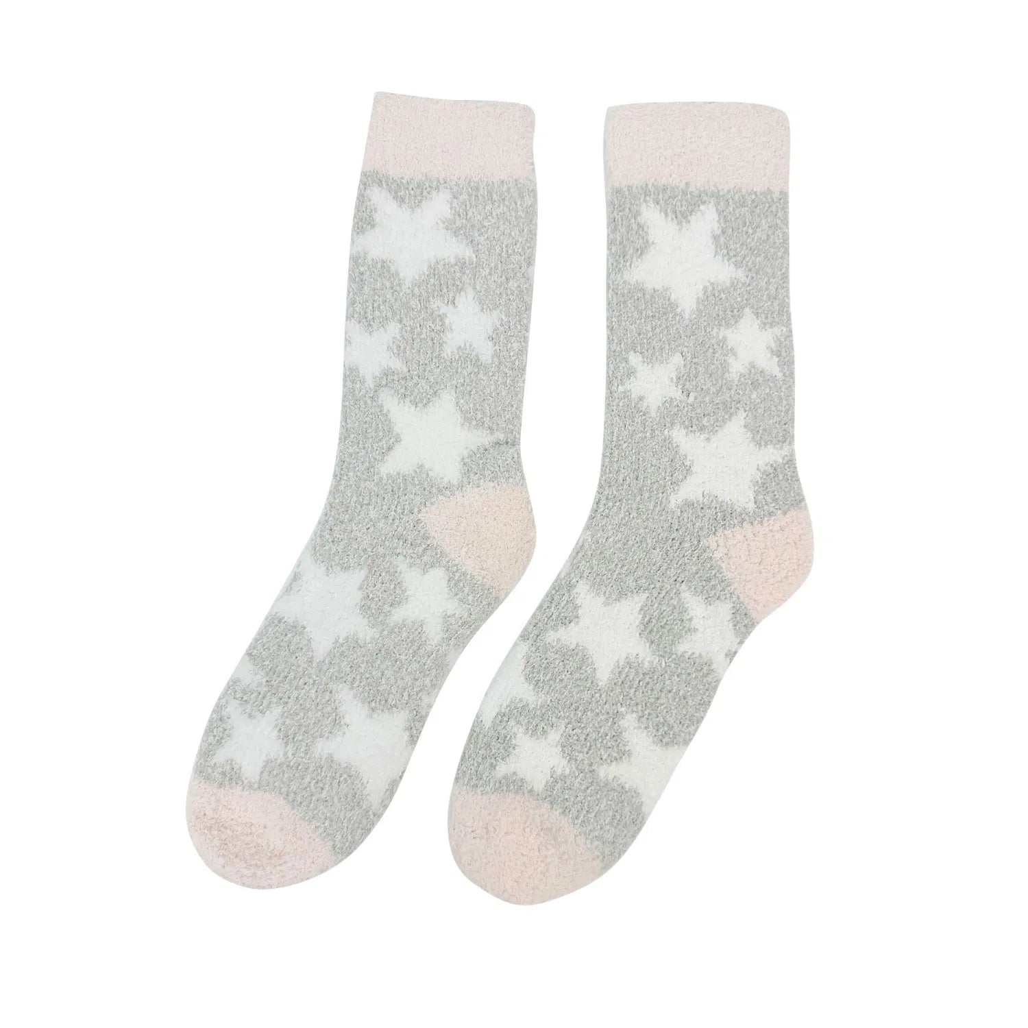 SK-31 Stars Pattern Fluffy Socks