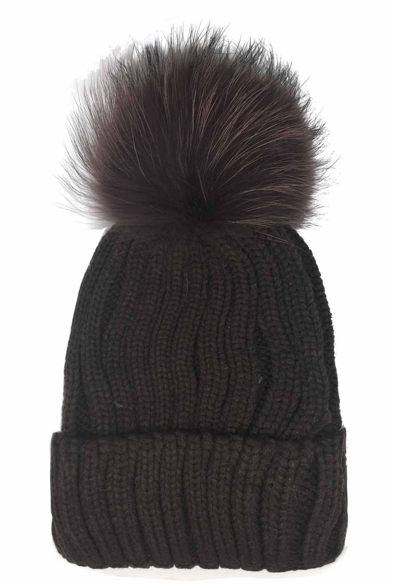 AB-D Classic Removable Pompom Hat