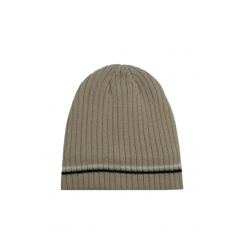 AB1837-420 Comfy Feel Striped Woolen Hat