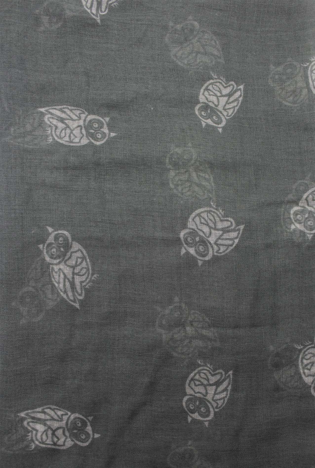 AB1850-362 Owl Pattern Viscose Scarf