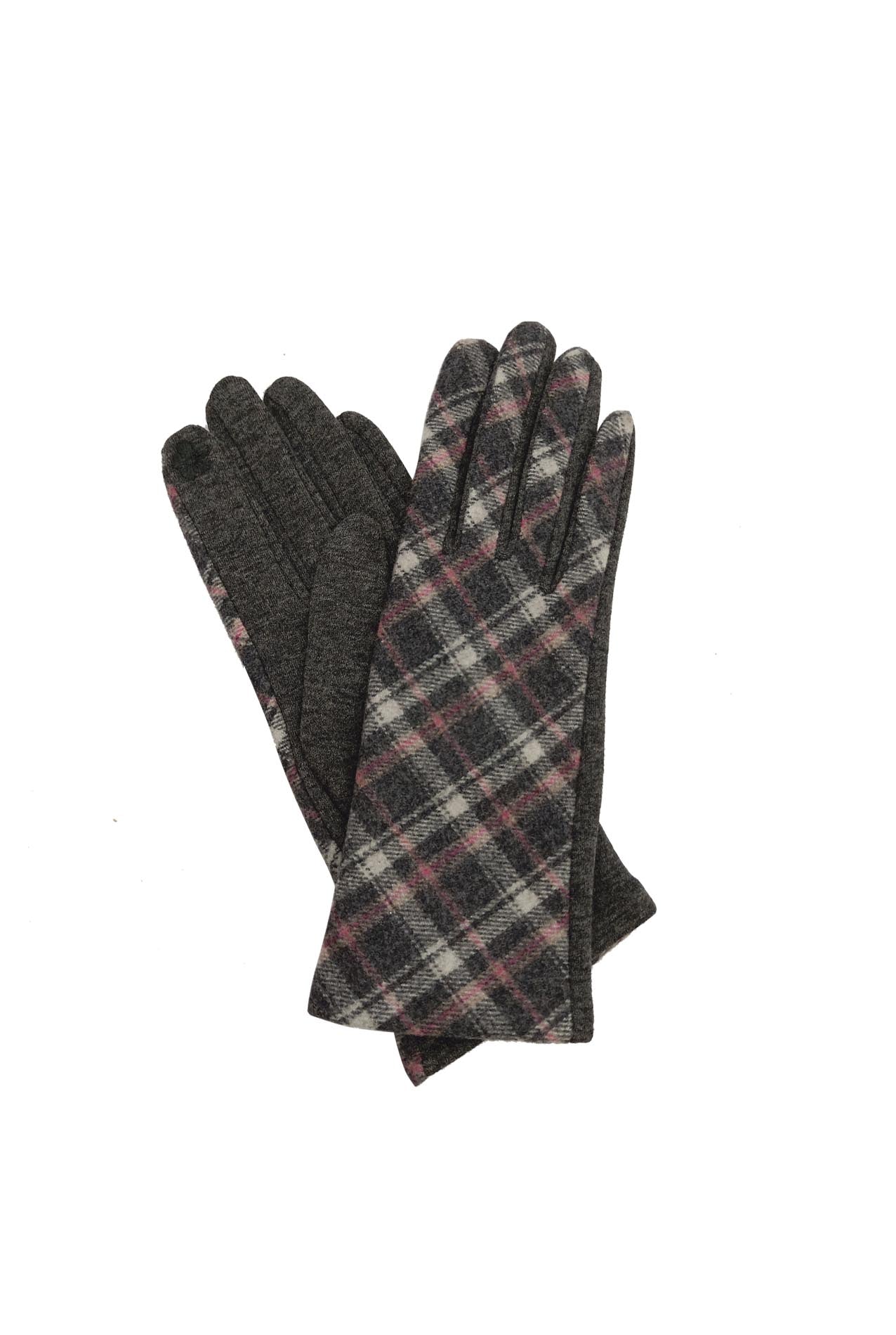 AB1885-241 Classic Tartan Check Fashion Gloves