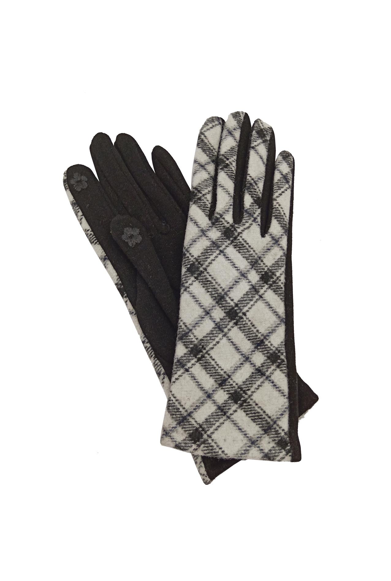 AB1885-241 Classic Tartan Check Fashion Gloves