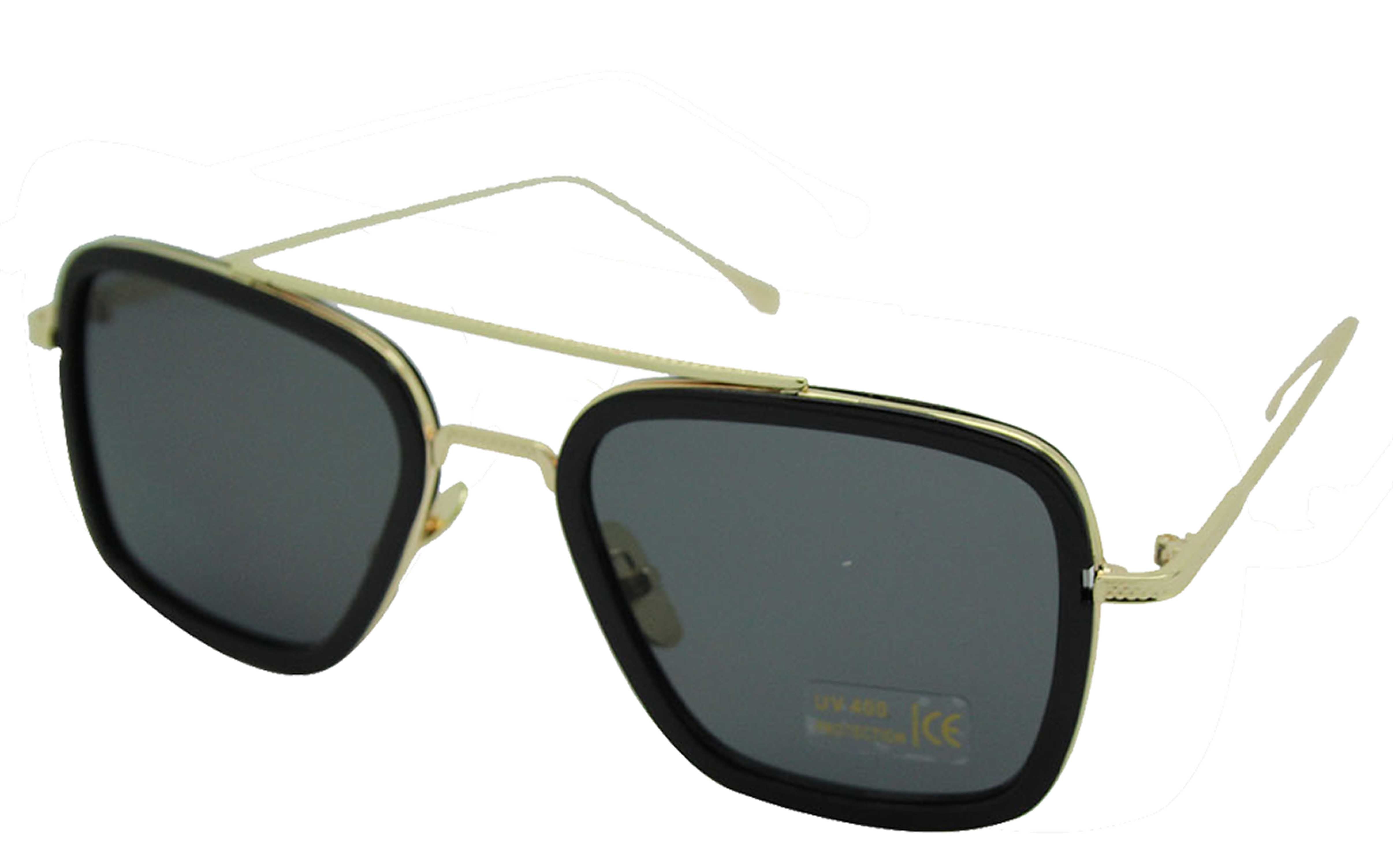 SG2080-208 Unisex Coloured Square Frame Sunglasses