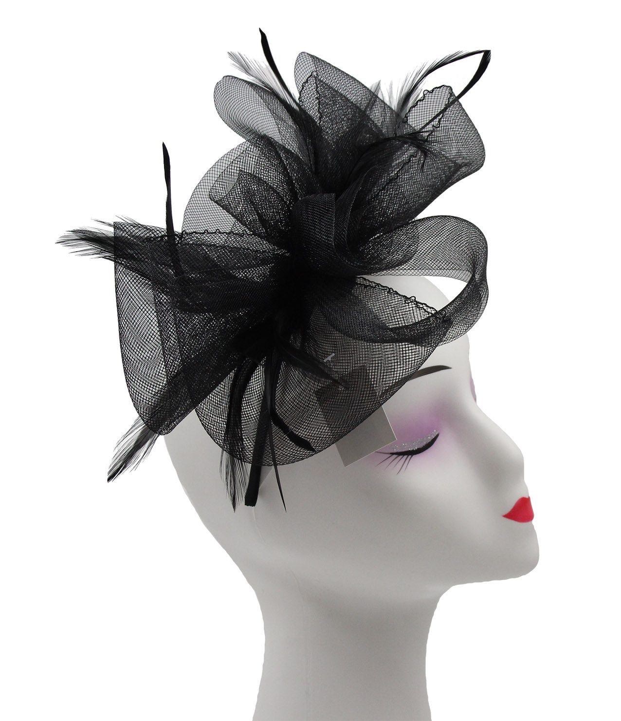 FT2060-015 Large Folded Bow Knot Fascinator