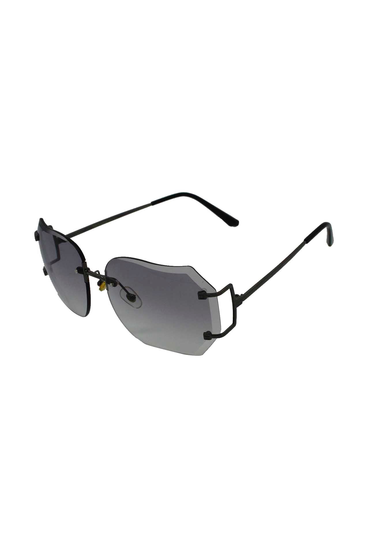 AB1811-20 Retro Hexagonal Rimless Sunglasses