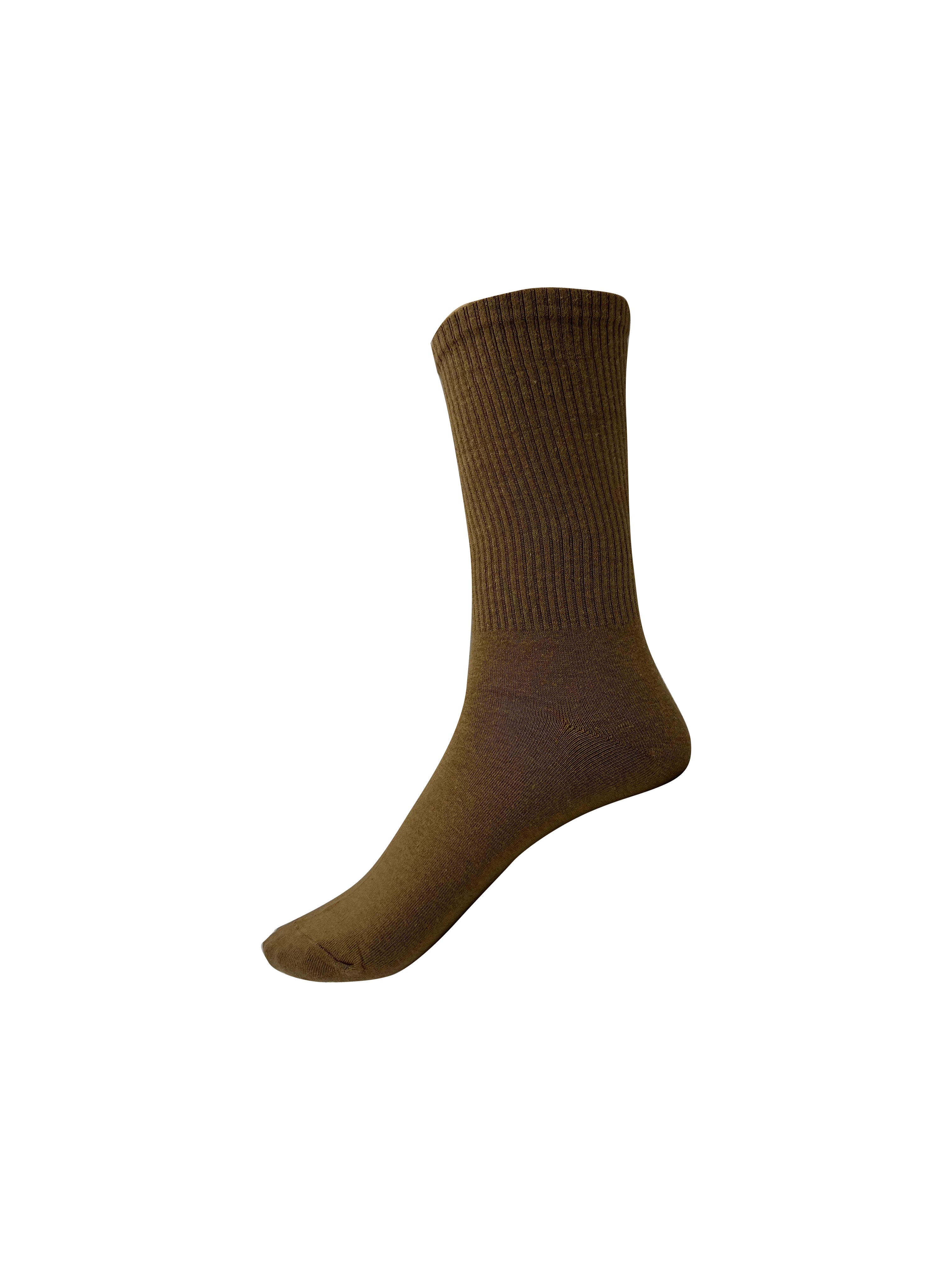 SK23310-988 Plain Cotton Socks