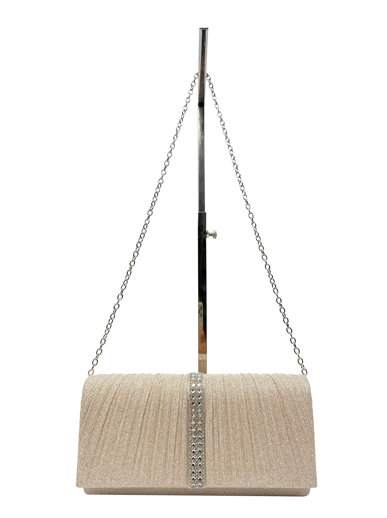 CB25165-155 Elegant Clutch Bags with Glitter Detailing