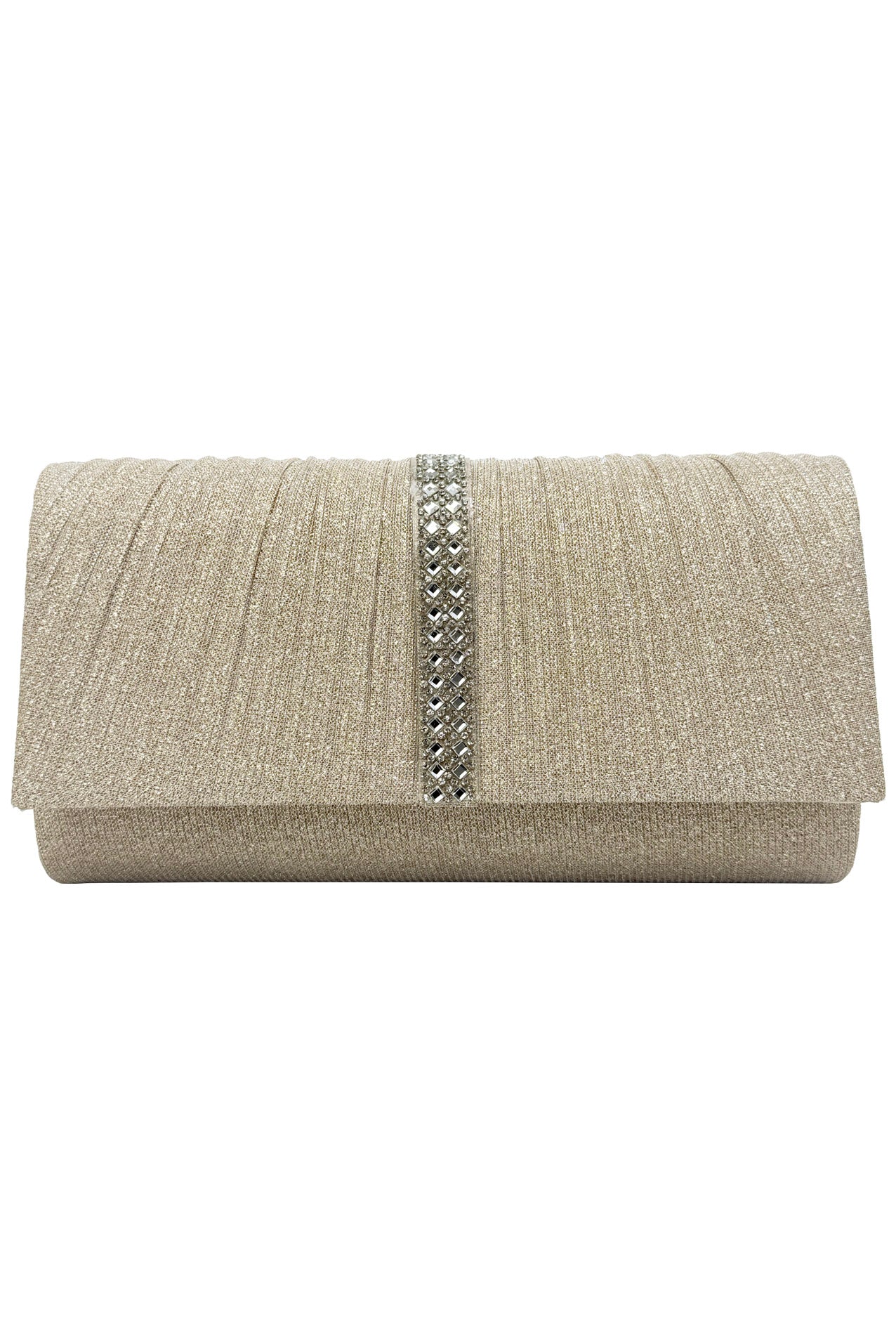 CB25165-155 Elegant Clutch Bags with Glitter Detailing