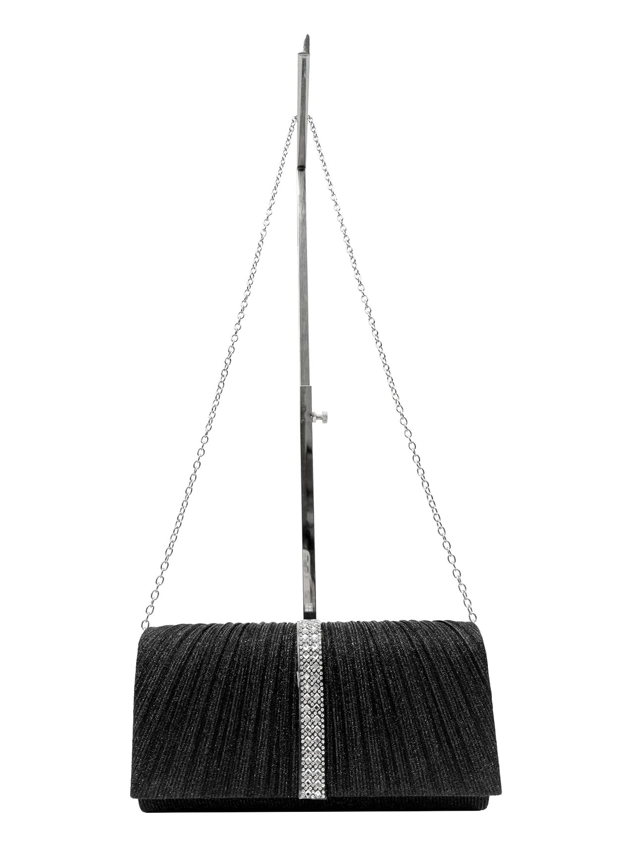 CB25165-155 Elegant Clutch Bags with Glitter Detailing