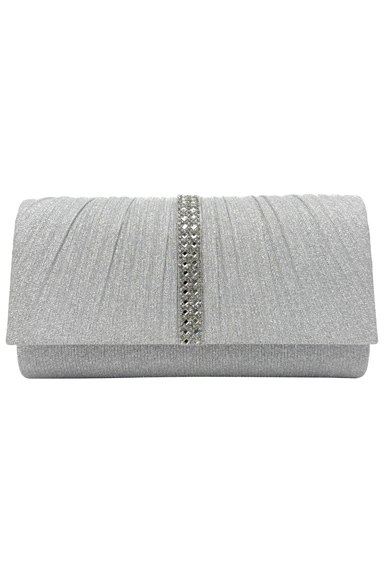 CB25165-155 Elegant Clutch Bags with Glitter Detailing