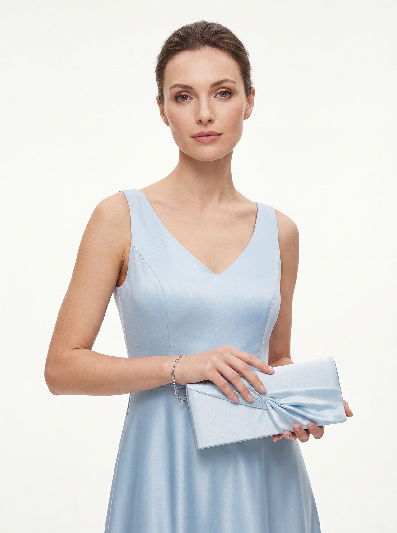 CB26160-373 Elegant Satin Clutch Bag