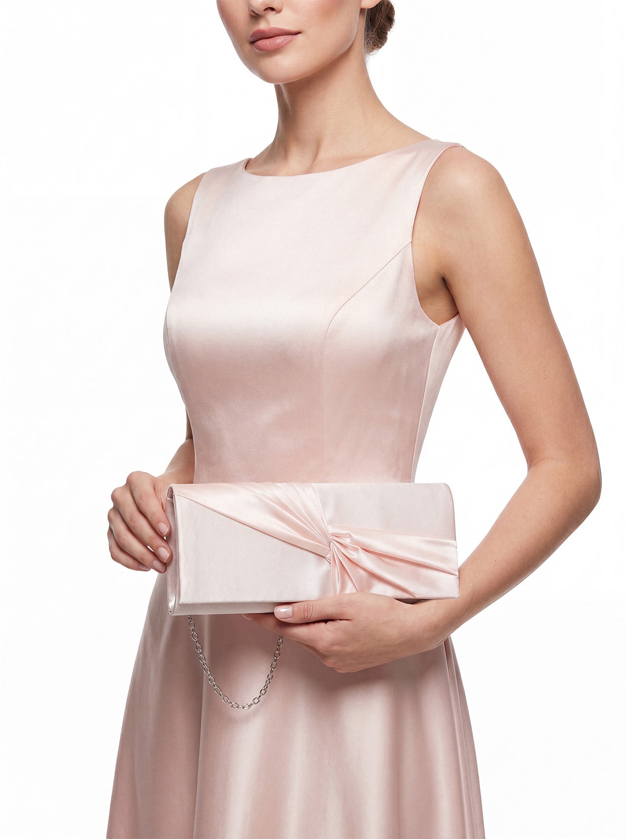 CB26160-373 Elegant Satin Clutch Bag