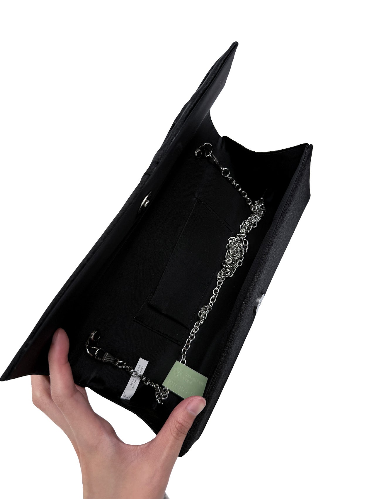 CB26160-373 Elegant Satin Clutch Bag