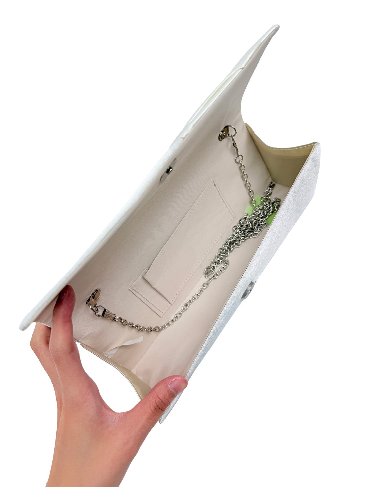 CB26160-373 Elegant Satin Clutch Bag