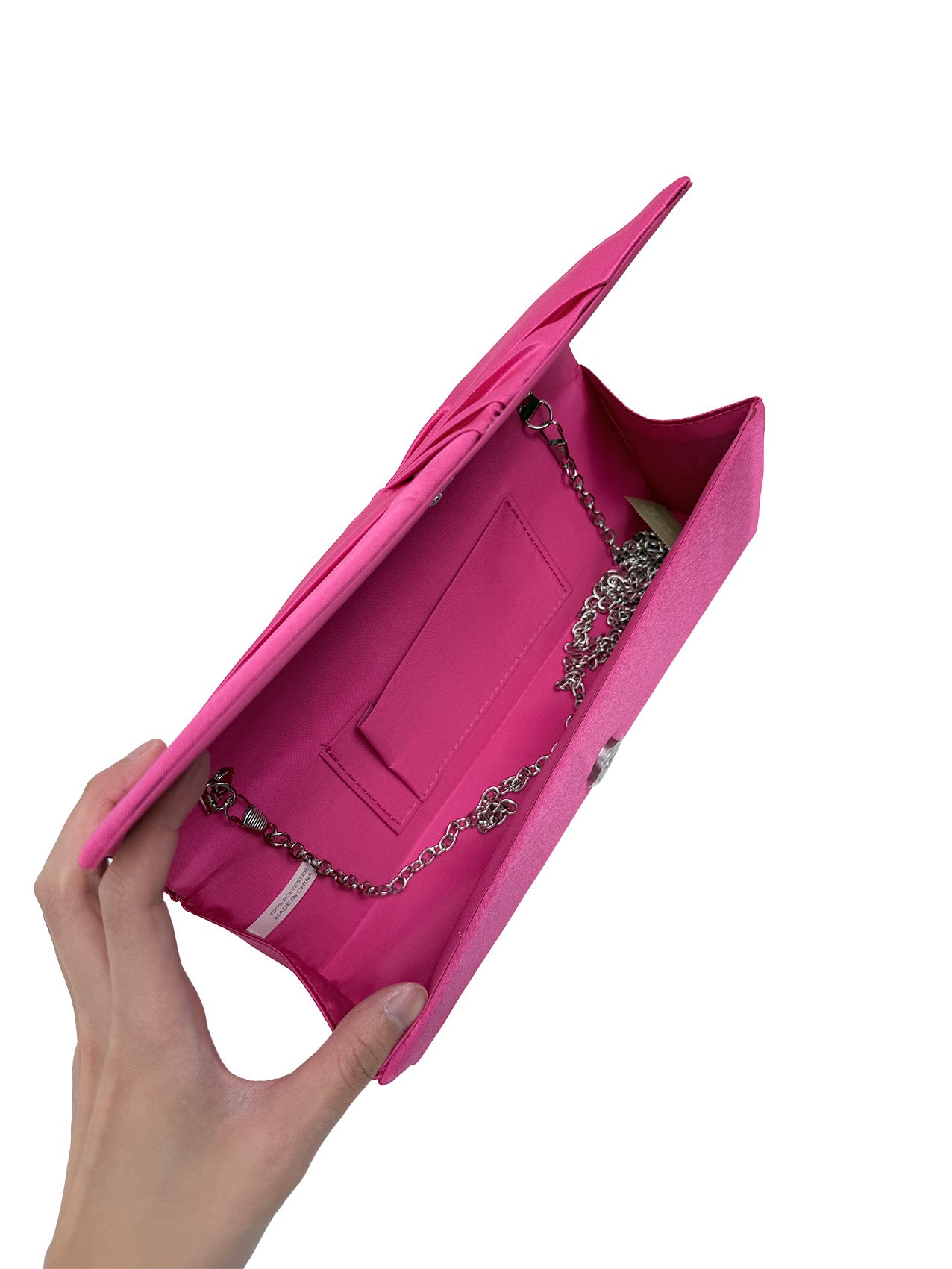 CB26160-373 Elegant Satin Clutch Bag