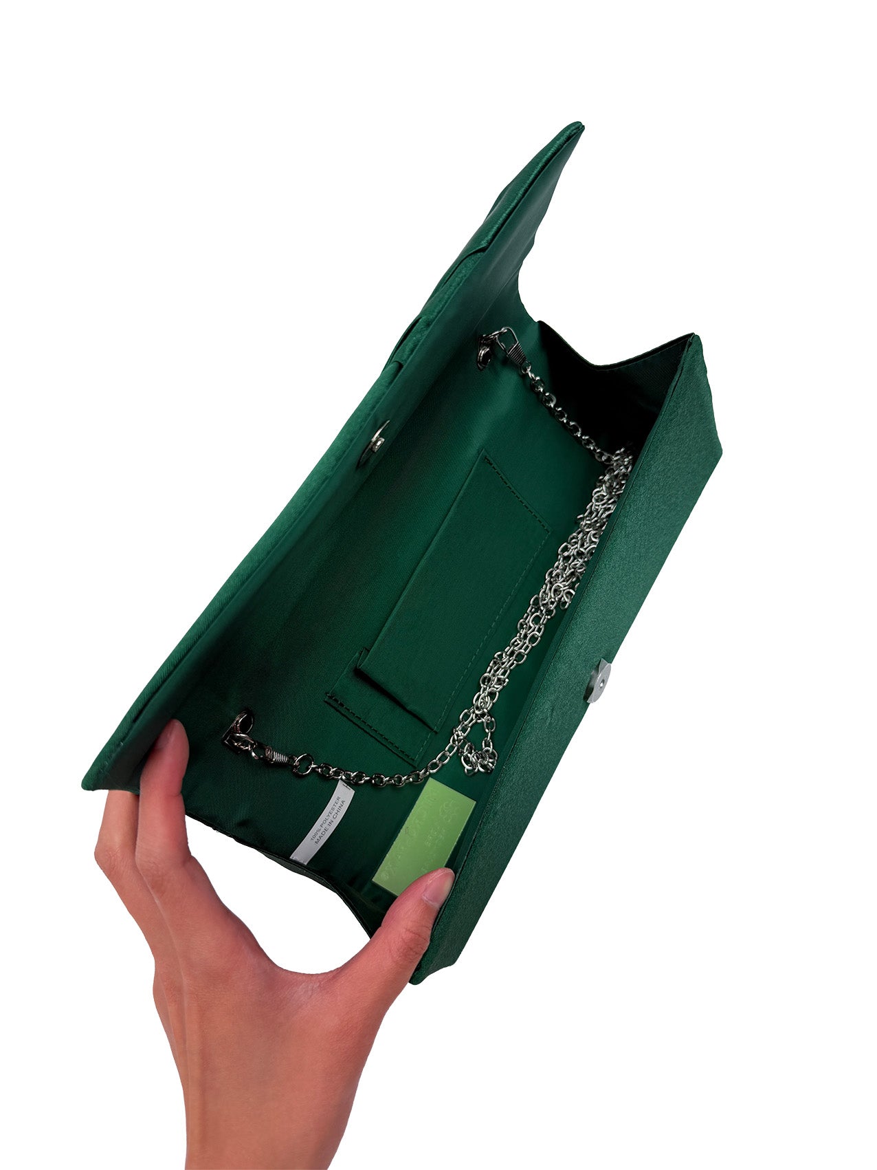CB26160-373 Elegant Satin Clutch Bag