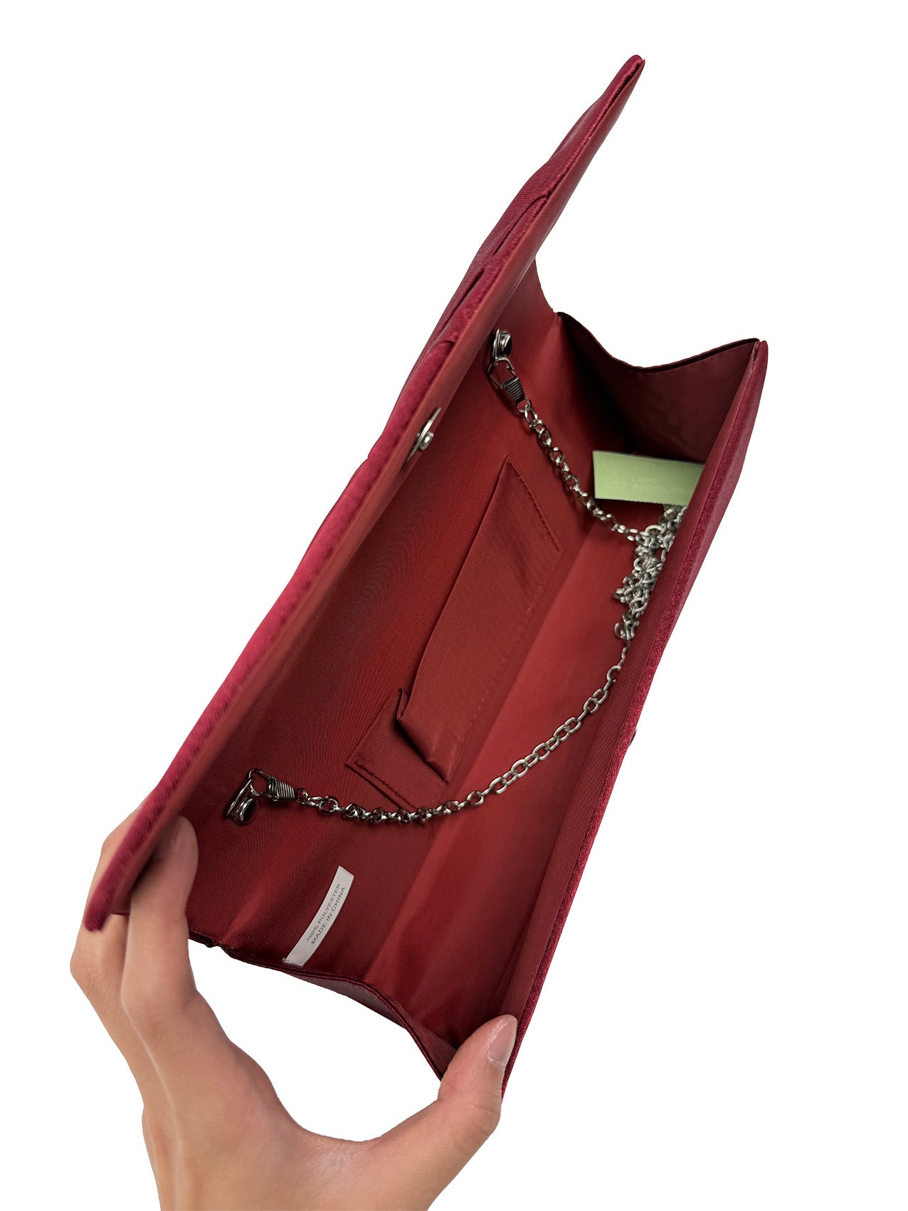 CB26160-373 Elegant Satin Clutch Bag