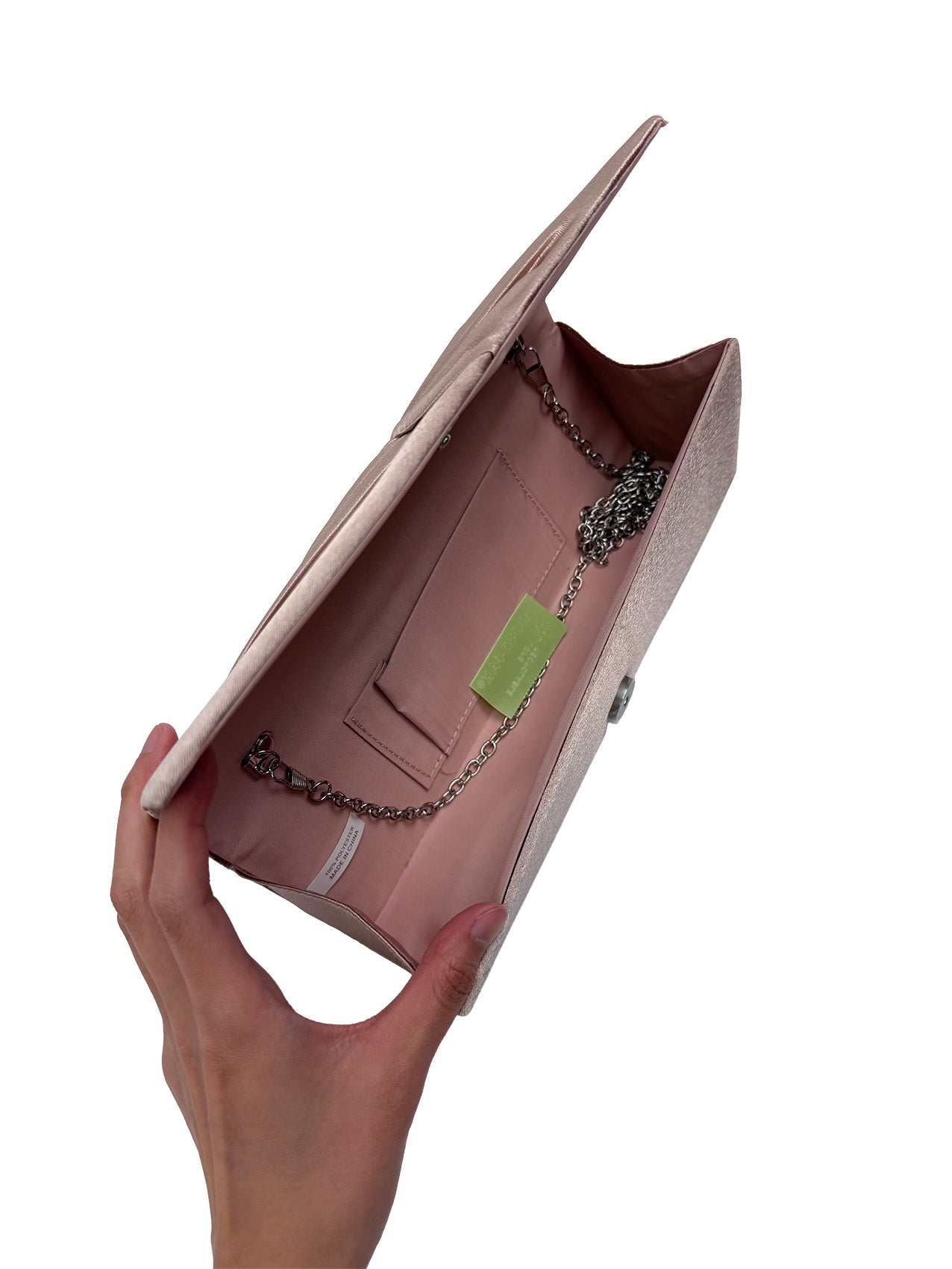 CB26160-373 Elegant Satin Clutch Bag