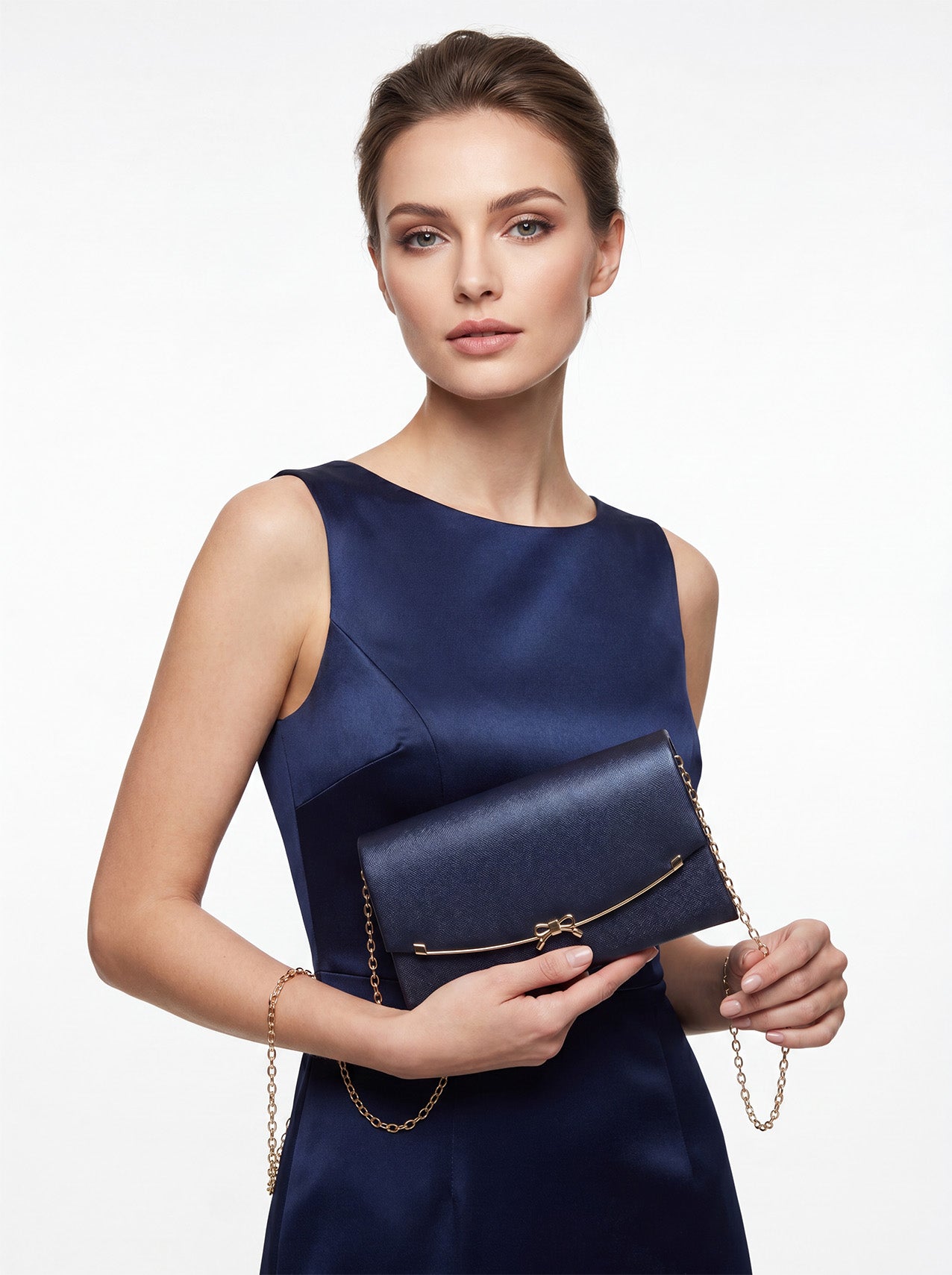 CB26170-370 Elegant Cute Bow Design Clutch Bag