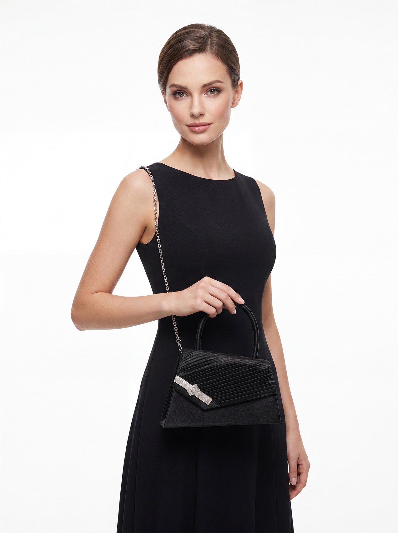 CB26190-371 Elegant Envelope Style Clutch Bag