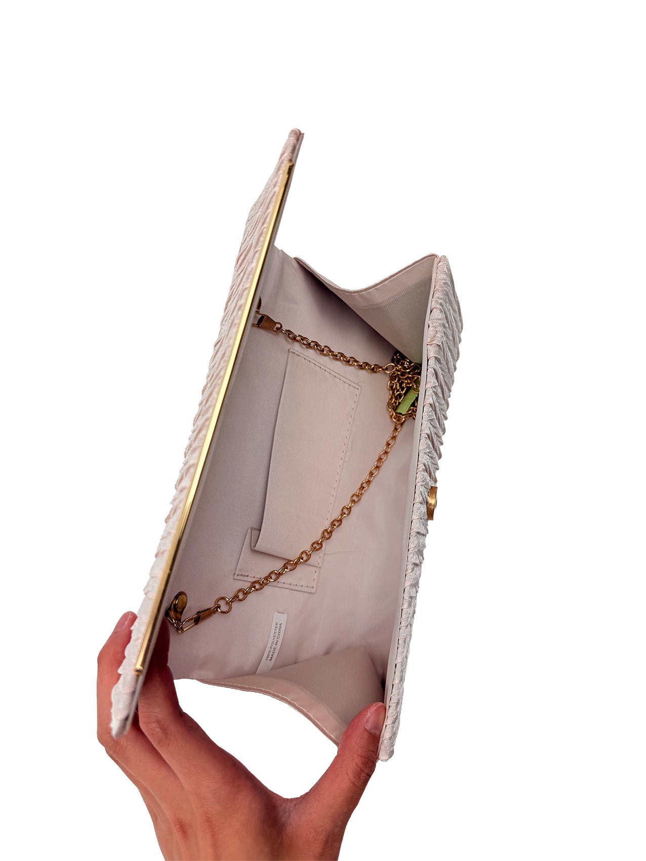 CB26200-374 Elegant Textured Clutch Bag