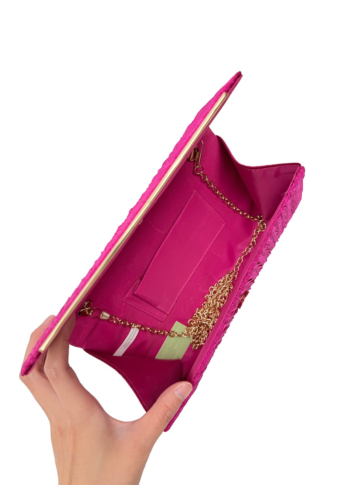 CB26200-374 Elegant Textured Clutch Bag