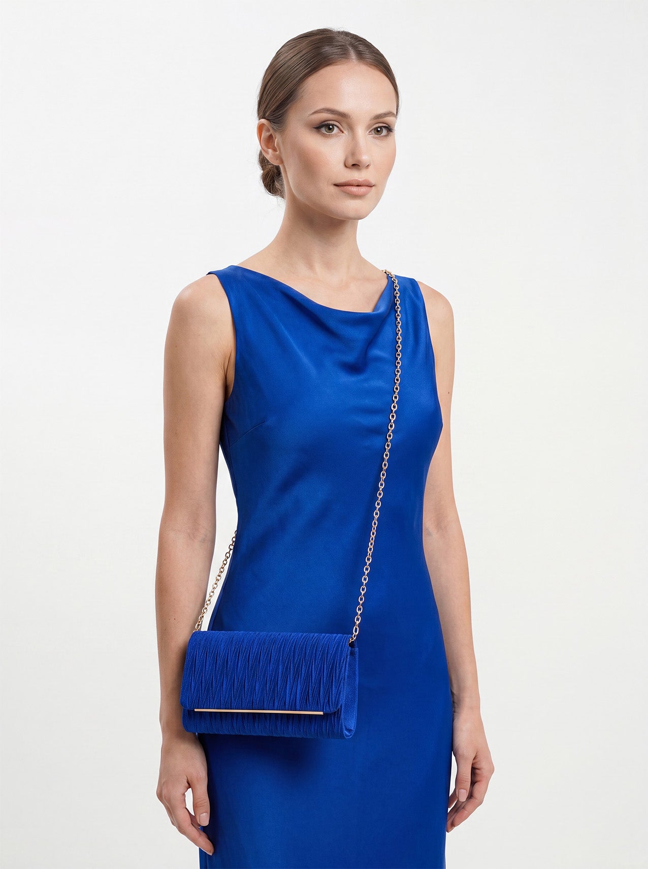 CB26200-374 Elegant Textured Clutch Bag