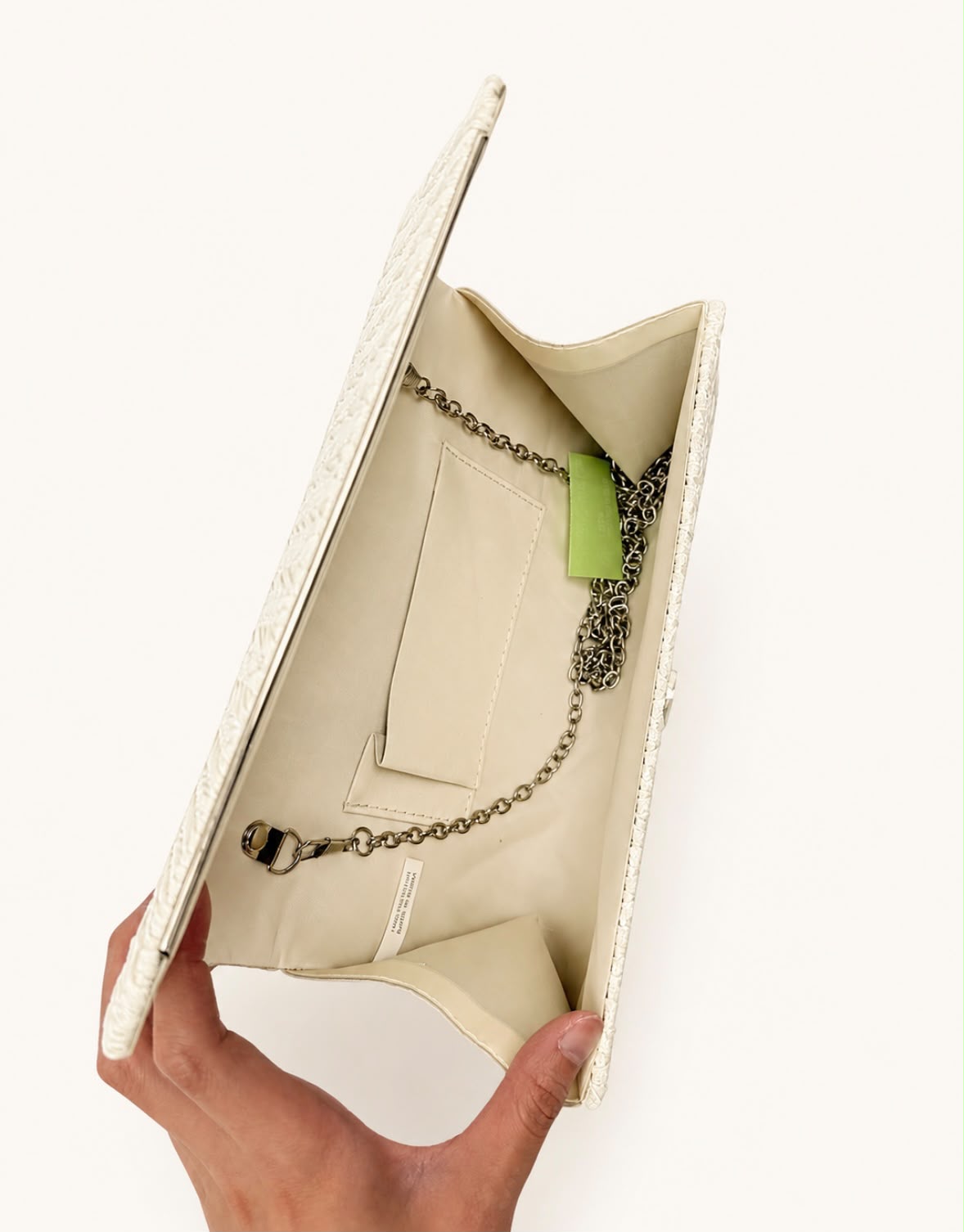 CB26200-374 Elegant Textured Clutch Bag