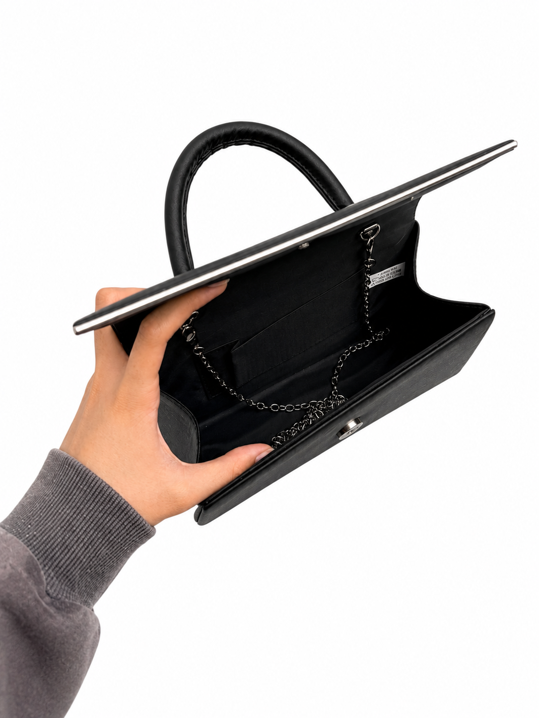 CB26210-372 Elegant Solid Colour Envelope Style Clutch Bag