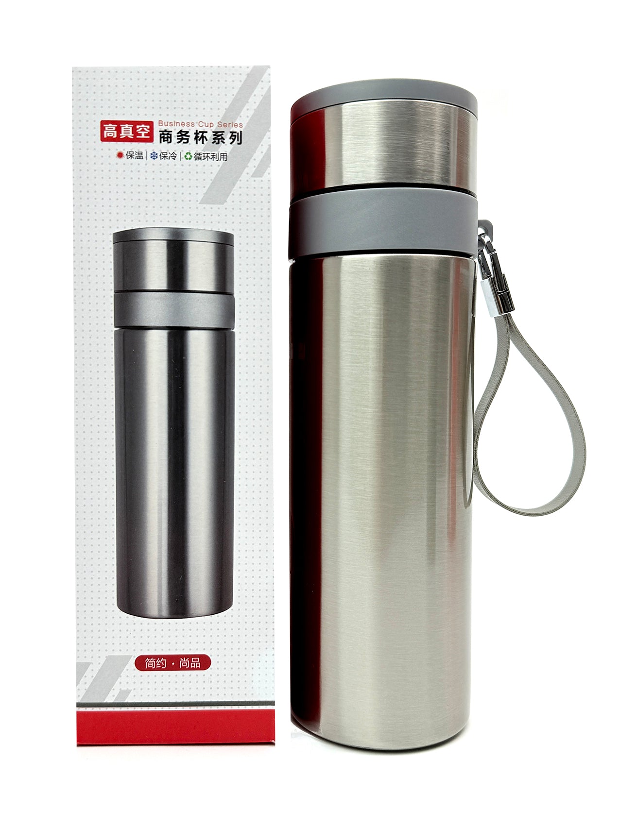 BT25205-1 Stainless Steel Solid Colour Vaccum Cups for Hot & Cold Drinks
