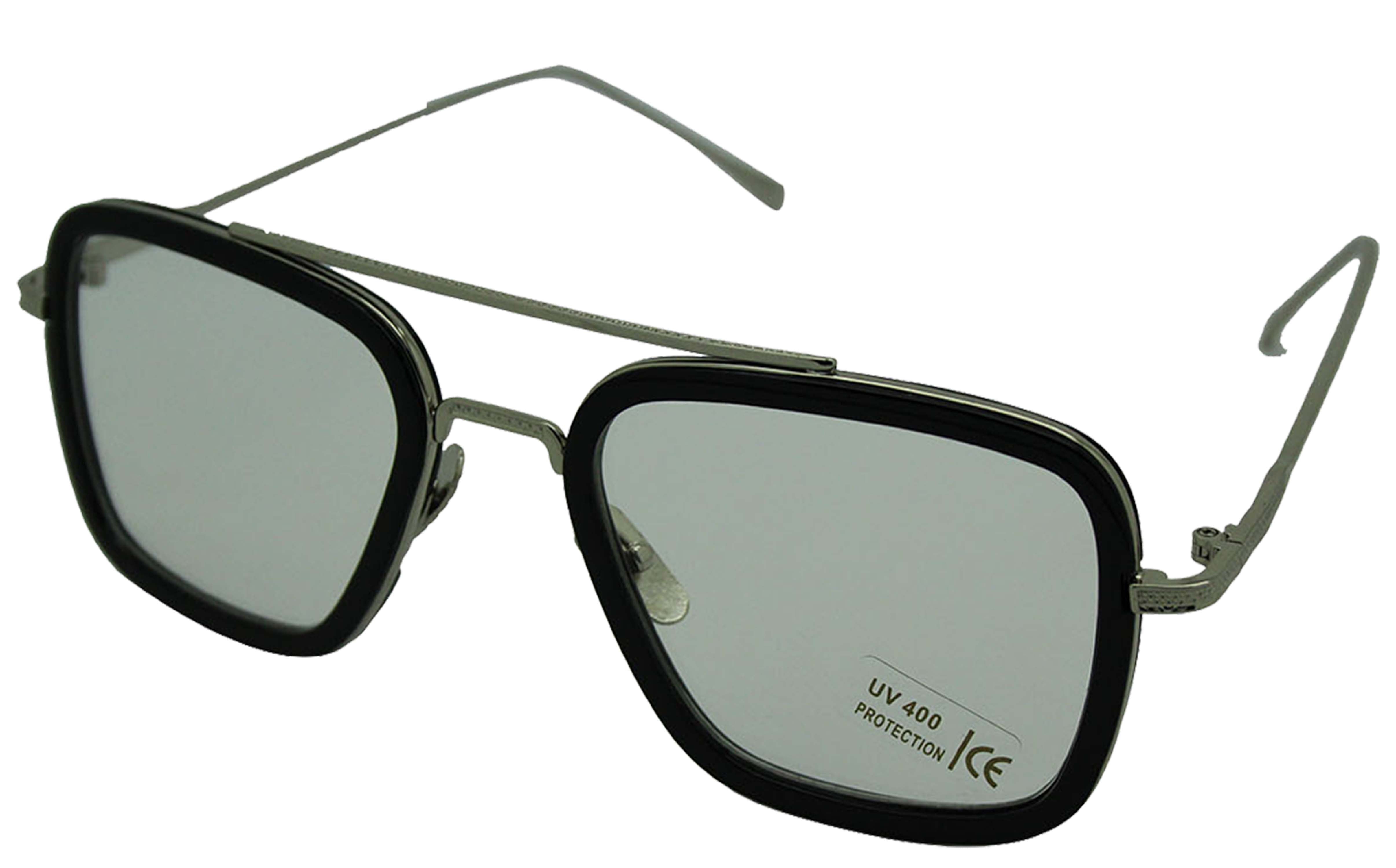 SG2080-208 Unisex Coloured Square Frame Sunglasses