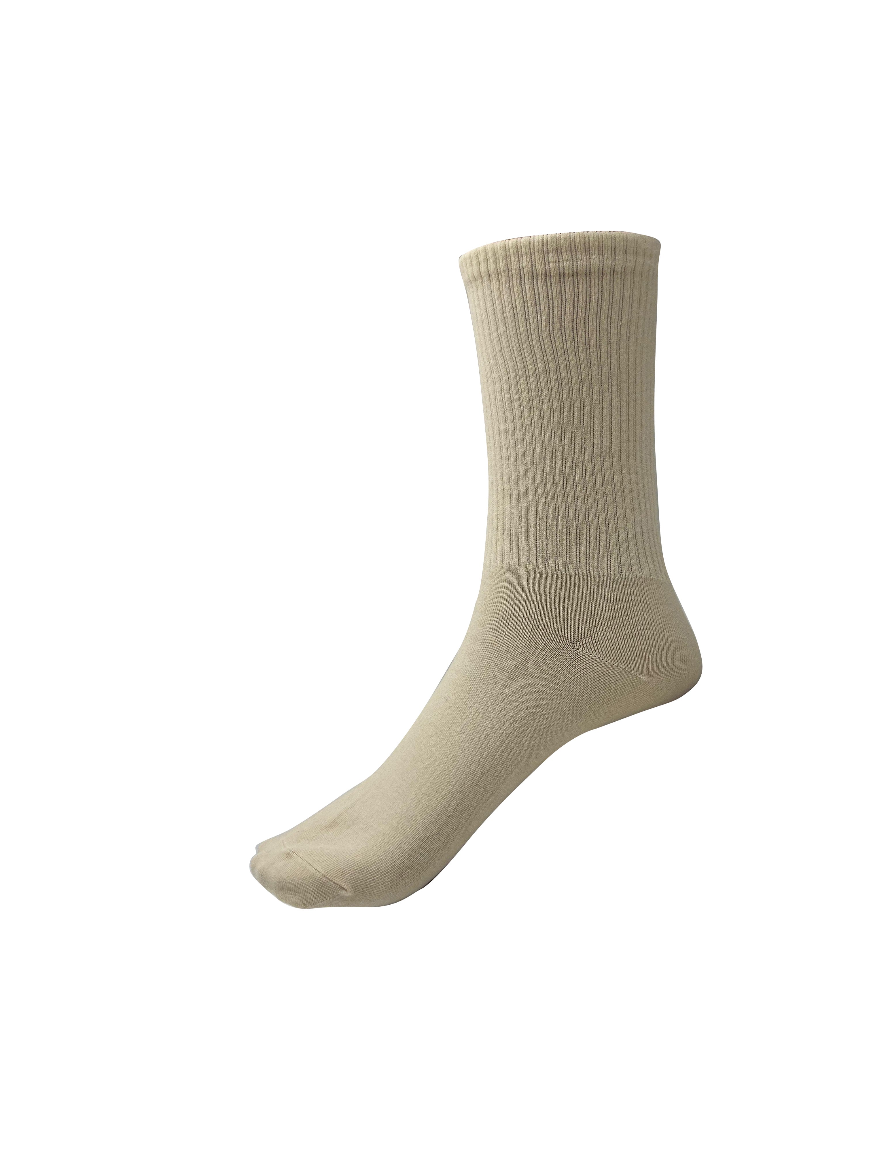 SK23310-988 Plain Cotton Socks