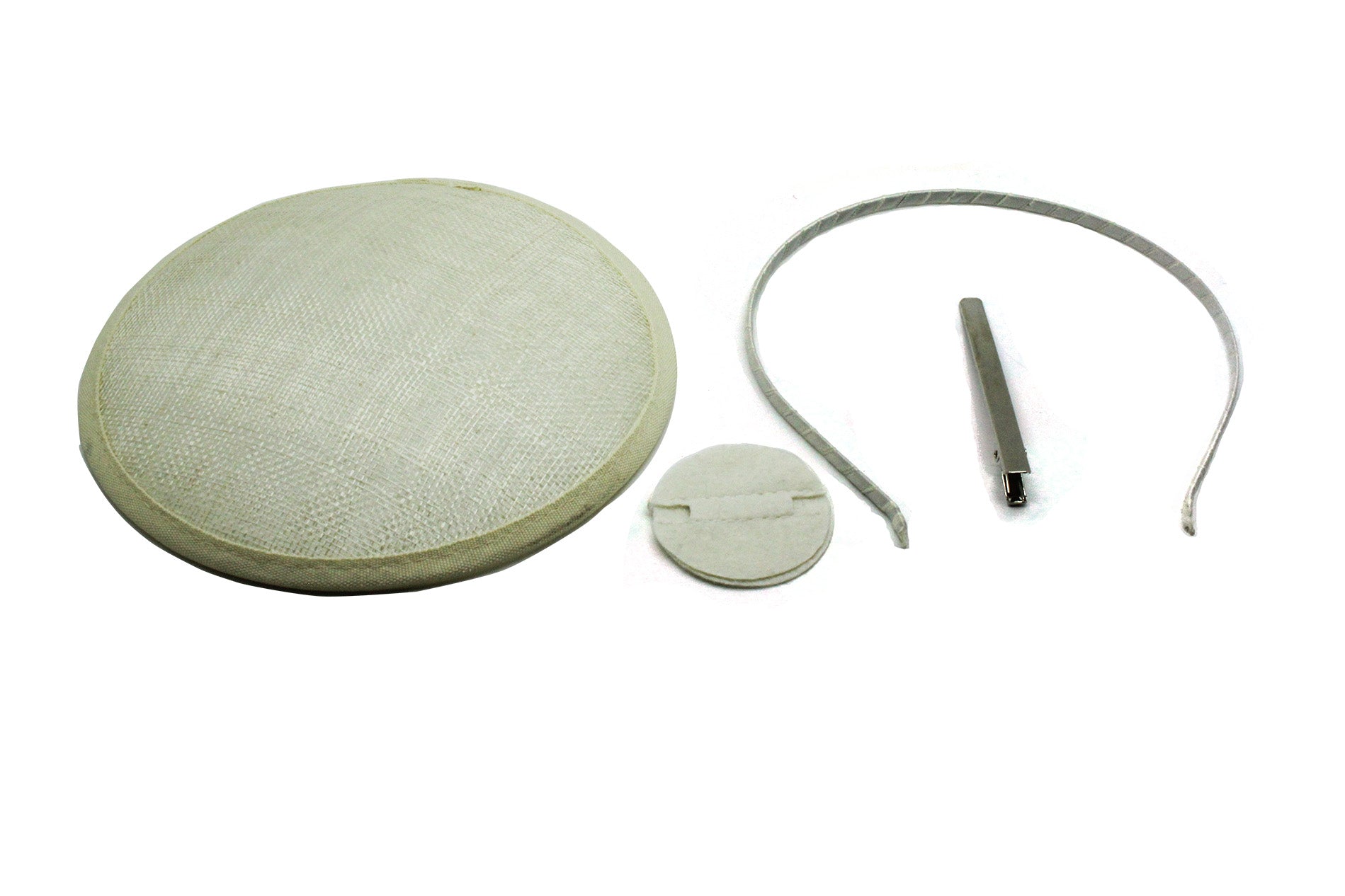 SFM1004 Small Circular Disc Shaped Fascinator Base Set (4 in 1)
