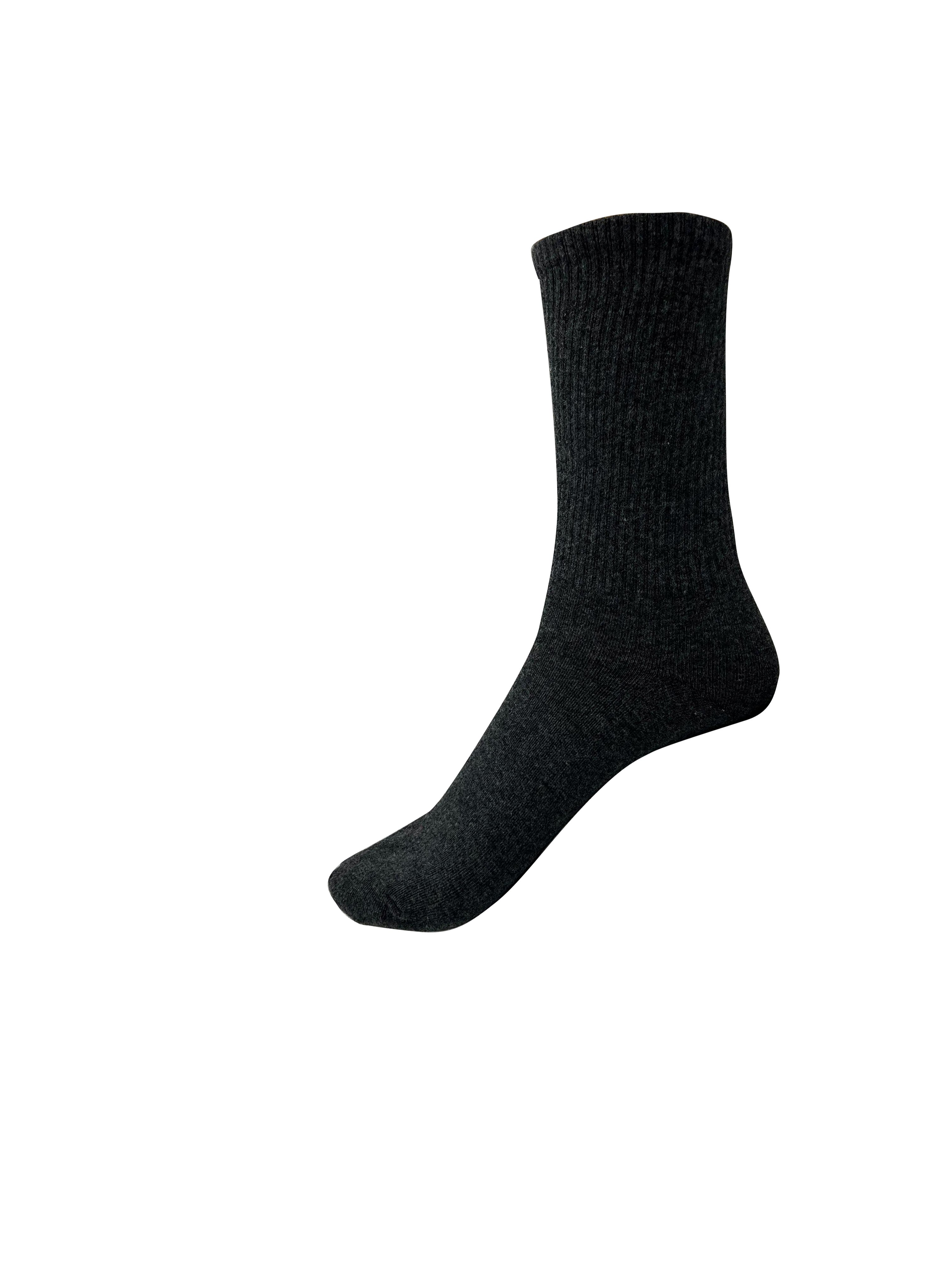 SK23310-988 Plain Cotton Socks