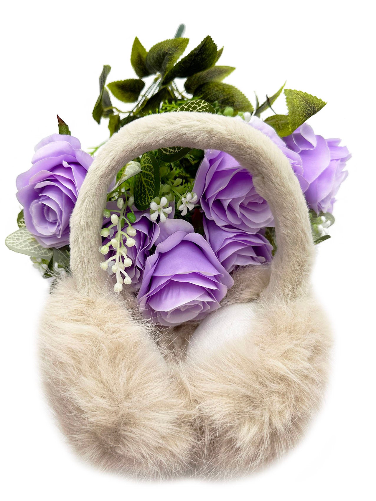 EM2405-095 Fluffy Soft Foldable Earmuffs