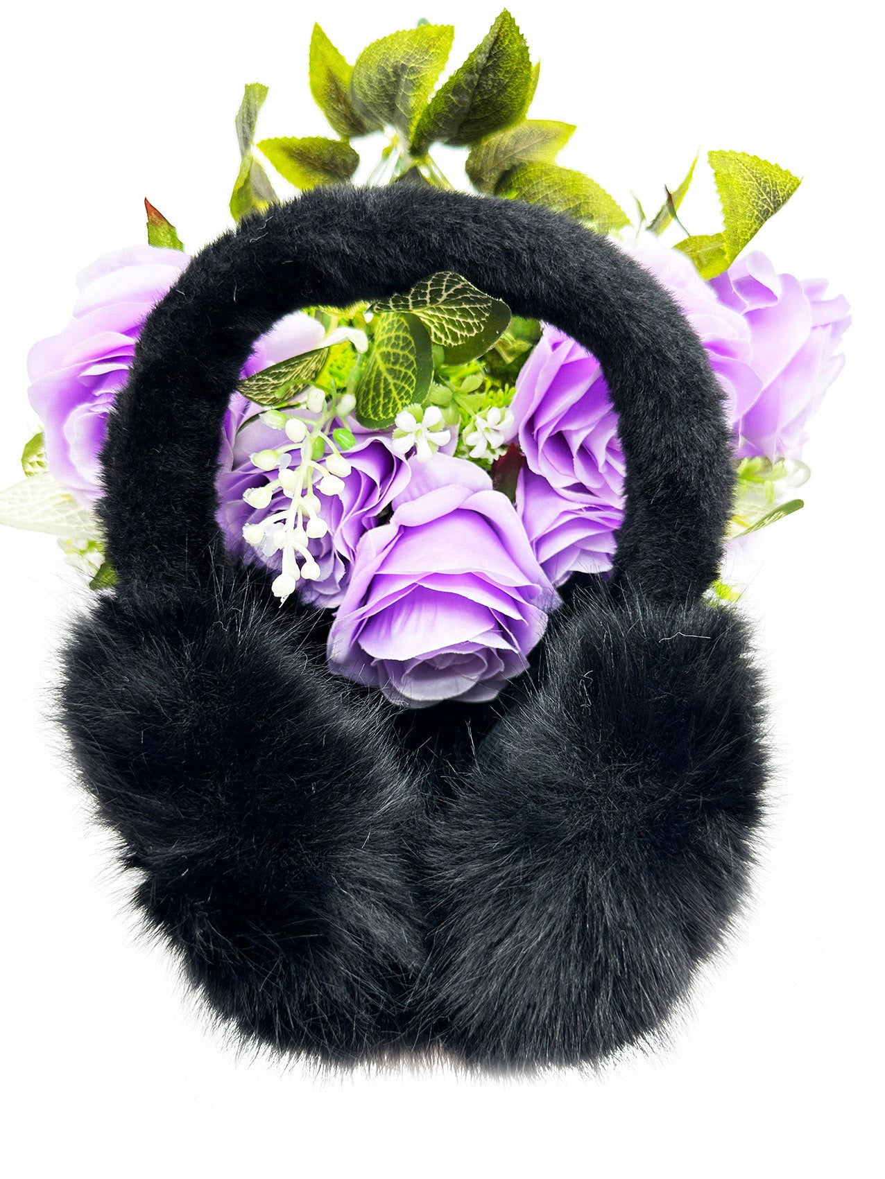 EM2405-095 Fluffy Soft Foldable Earmuffs