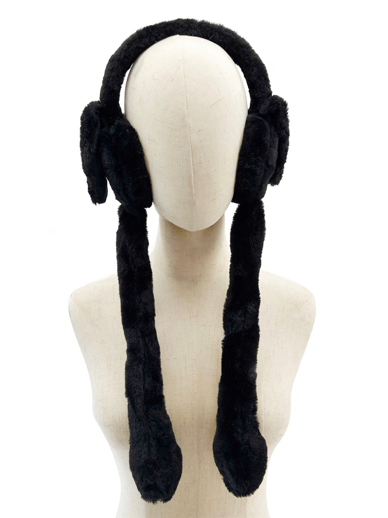 EM2478-103 Fluffy Dangling Earmuffs with Flappy Ears