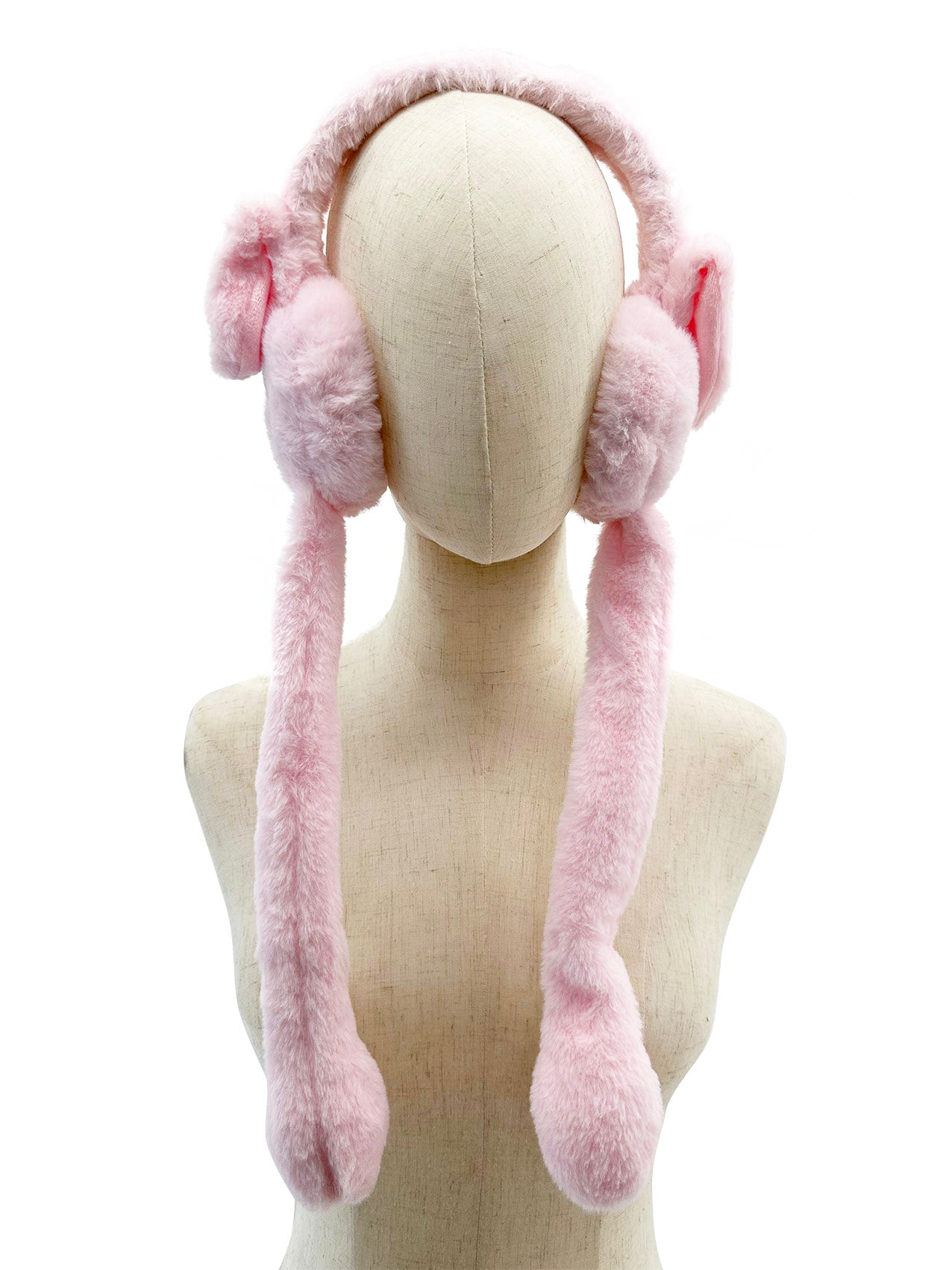 EM2478-103 Fluffy Dangling Earmuffs with Flappy Ears