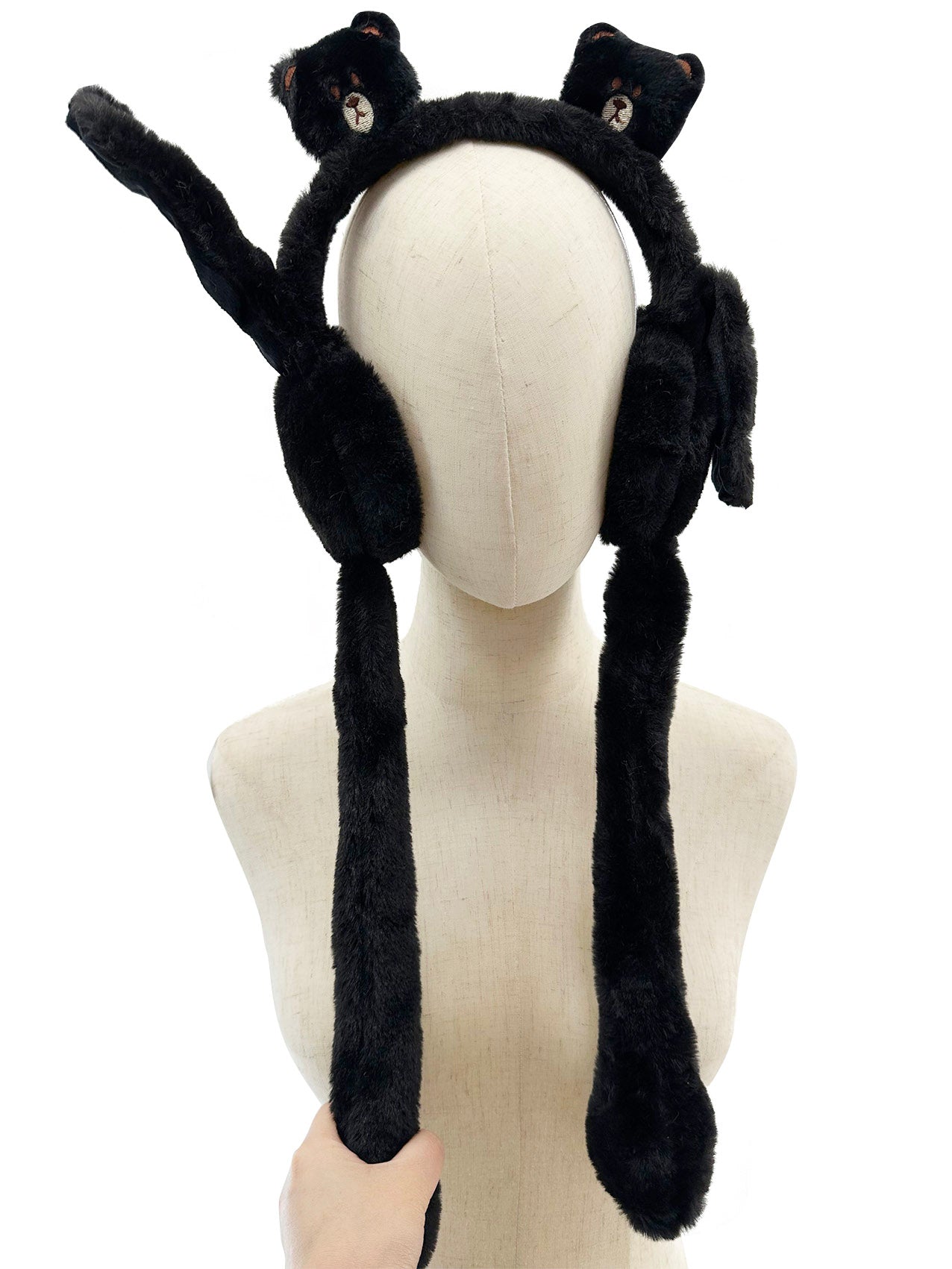 EM2498-102 Bear Earmuffs with Flappy Ears