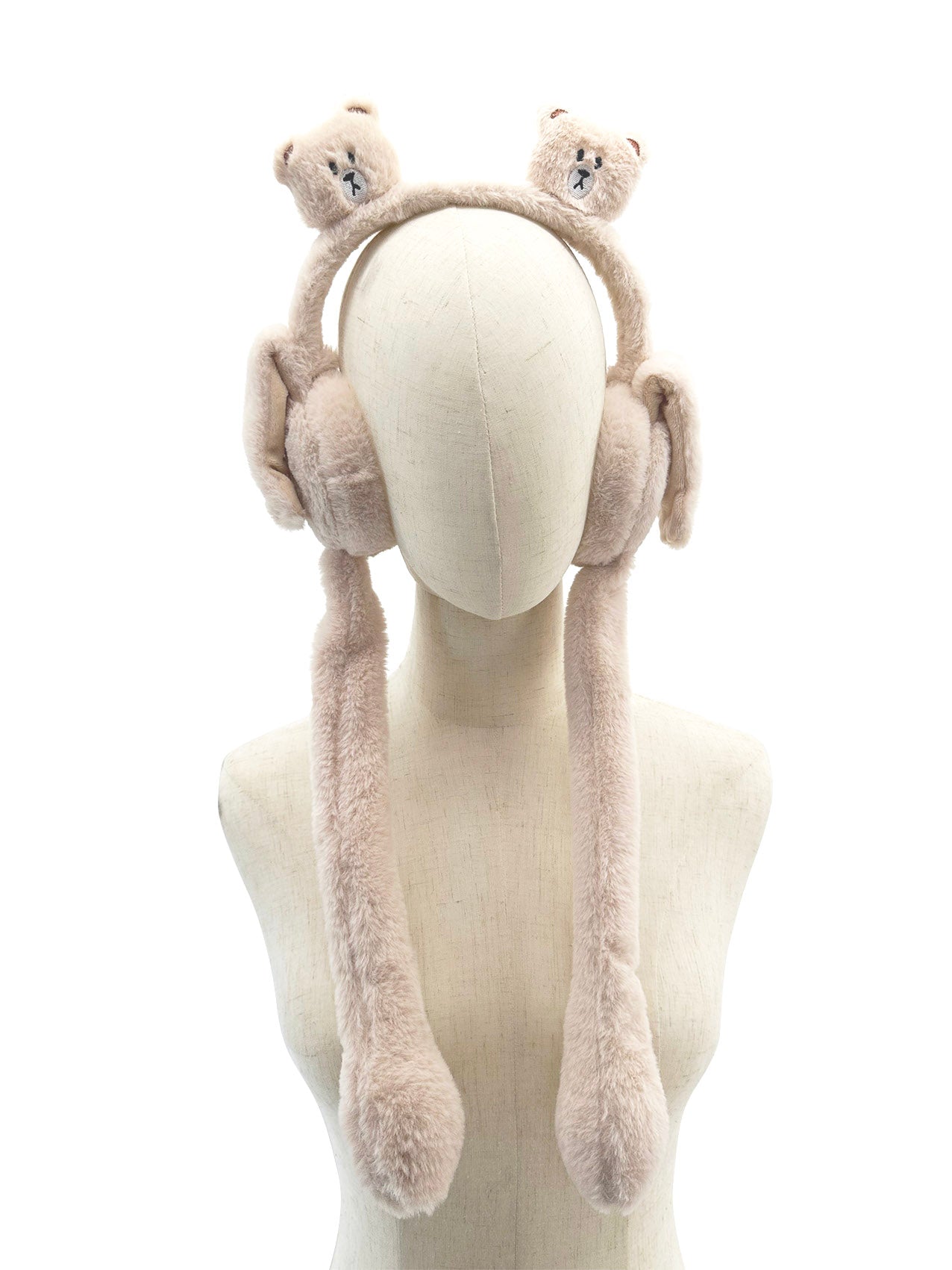 EM2498-102 Bear Earmuffs with Flappy Ears