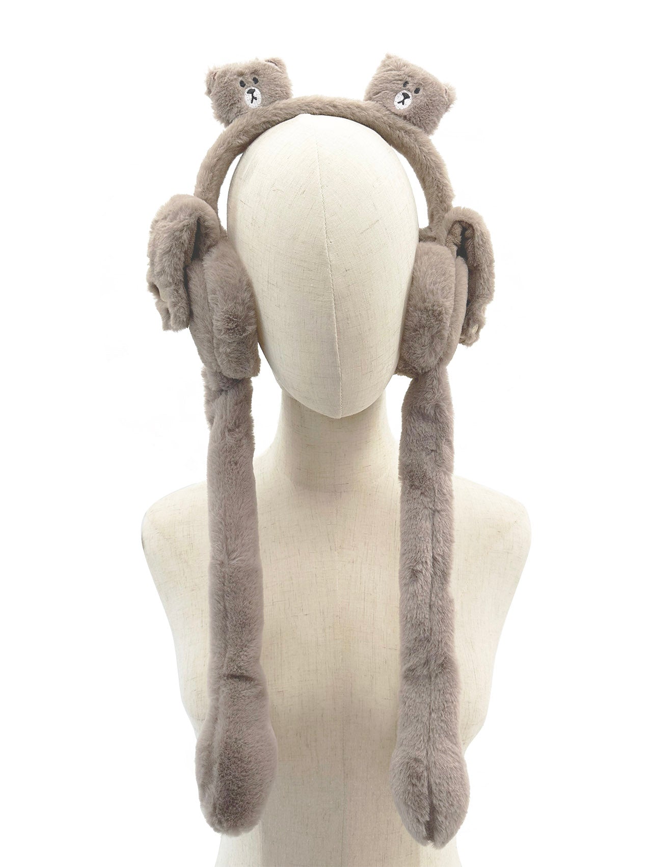 EM2498-102 Bear Earmuffs with Flappy Ears