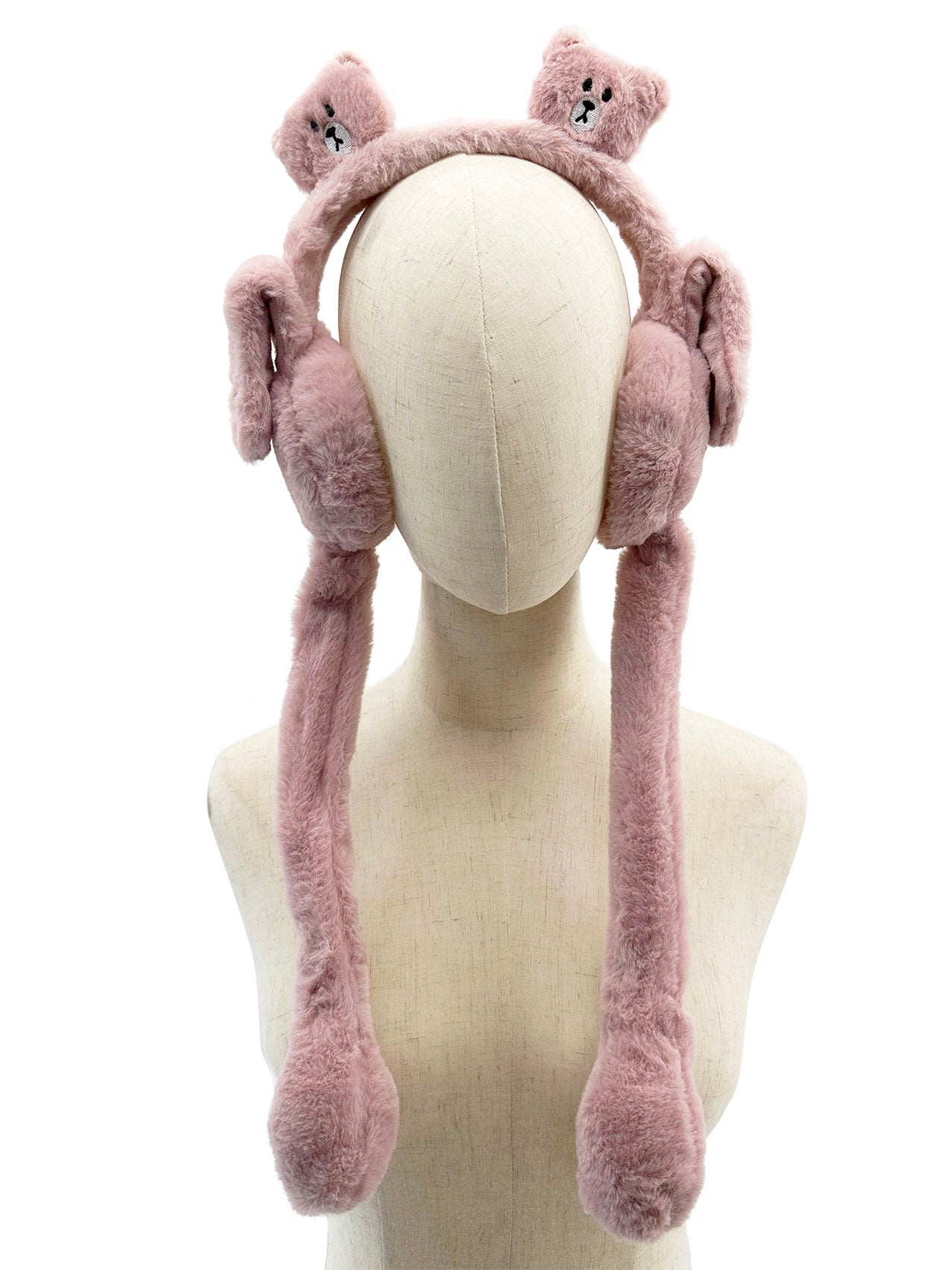 EM2498-102 Bear Earmuffs with Flappy Ears