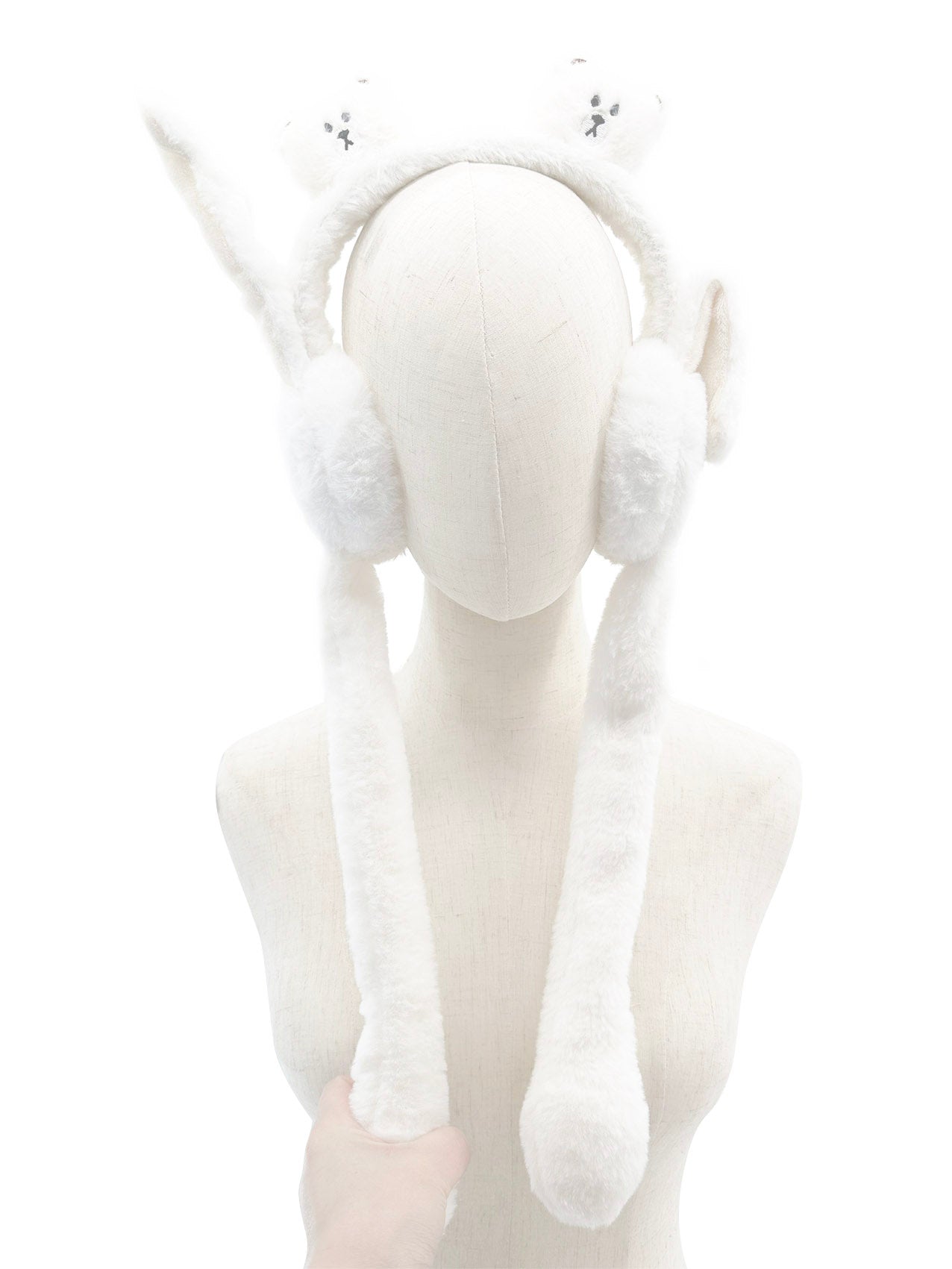 EM2498-102 Bear Earmuffs with Flappy Ears